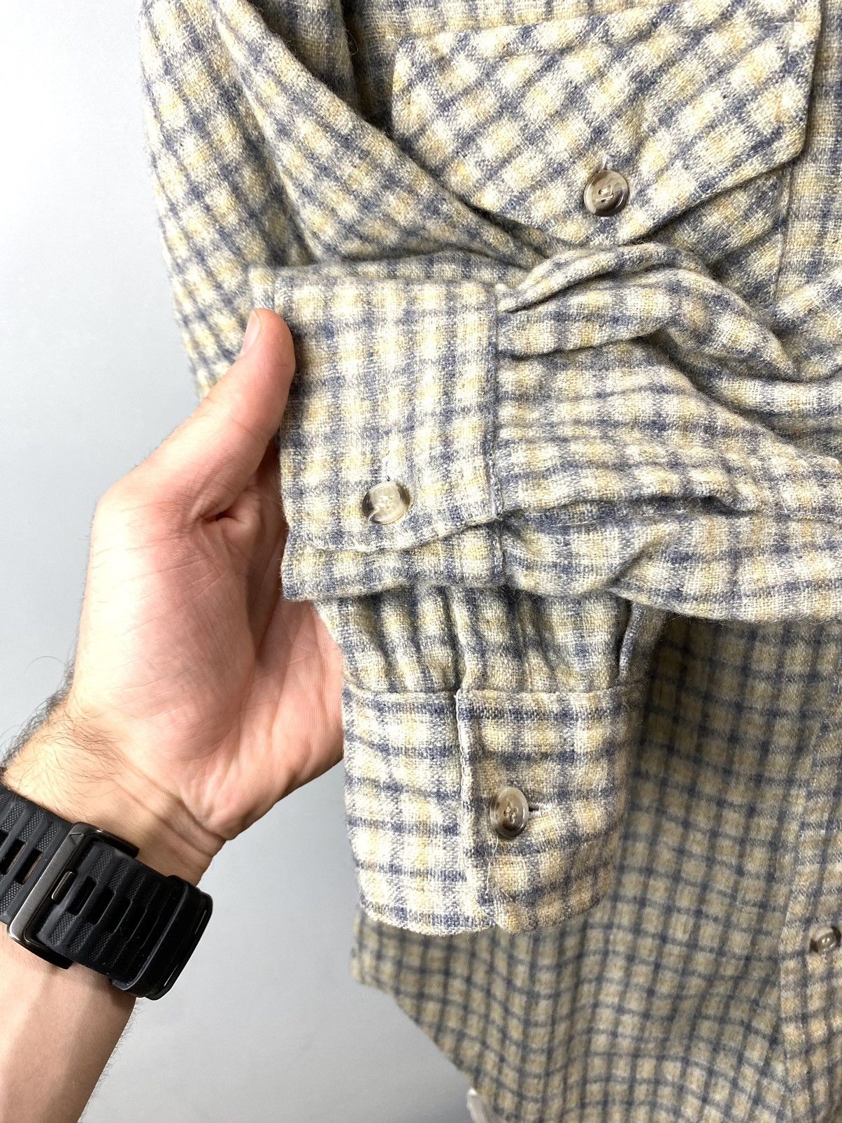 Vintage Rare! Vintage Spade Mashie Flannel Shirt Japan Brand Size M / US 6-8 / IT 42-44 - 6 Thumbnail