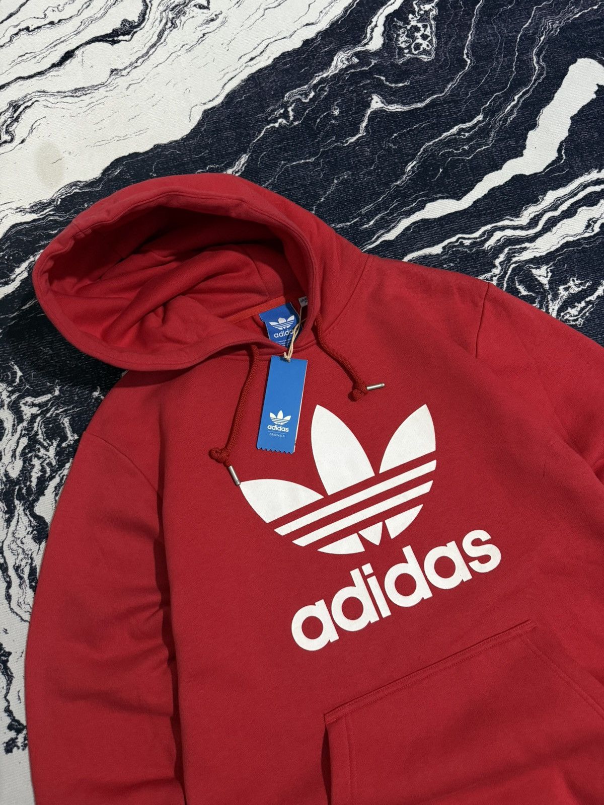 Adidas Adidas trefoil hoodie Size US M / EU 48-50 / 2 - 2 Thumbnail