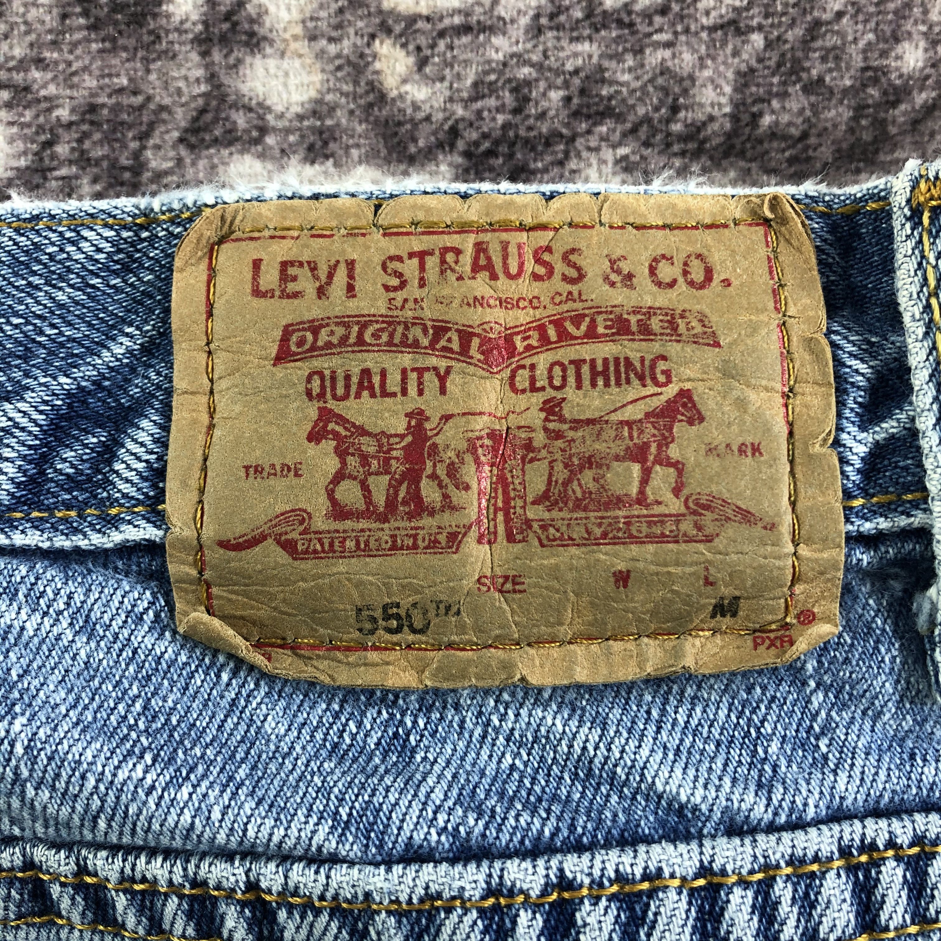 Levi's × Vintage Vintage Blue Wash Levis 550 Jeans-JM3486 Size US 33 - 6 Thumbnail