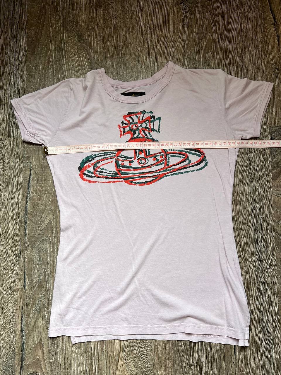 Vintage × Vivienne Westwood Vivienne Westwood Anglomania orb big print logo t shirt Size XS / US 0-2 / IT 36-38 - 8 Thumbnail