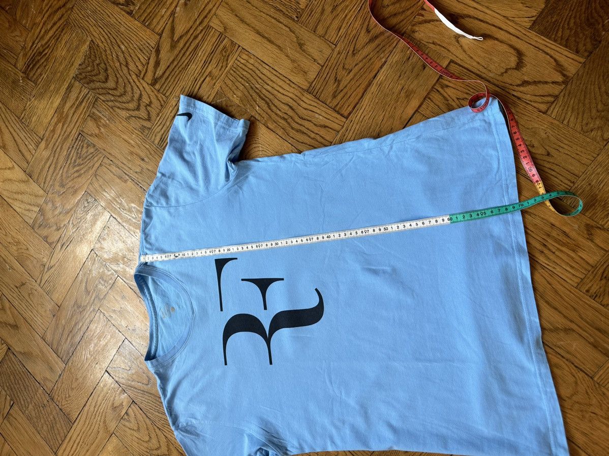Nike × Vintage Nike Roger Federer RF tennis vintage tee t-shirt Size US L / EU 52-54 / 3 - 9 Thumbnail