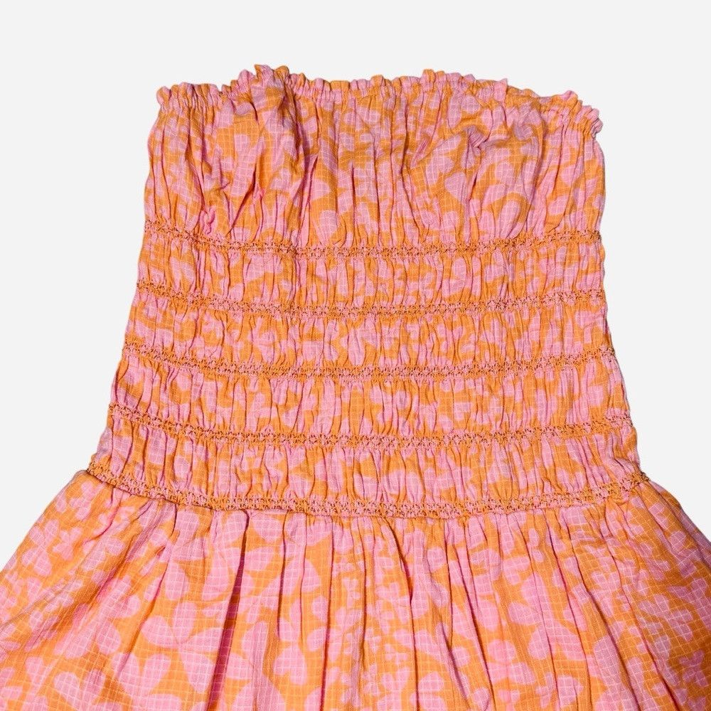 Free People NWT New $108 Free People Annalise Shell Coral Combo Mini Dr Size XL / US 12-14 / IT 48-50 - 5 Thumbnail