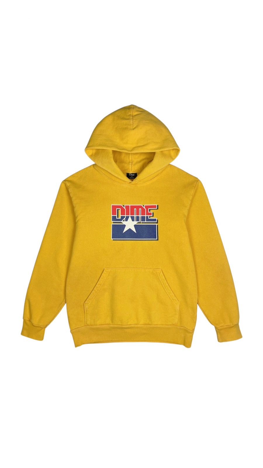 Dime Dime Heavy Duty Yellow Hoodie Size US S / EU 44-46 / 1 - 1 Thumbnail