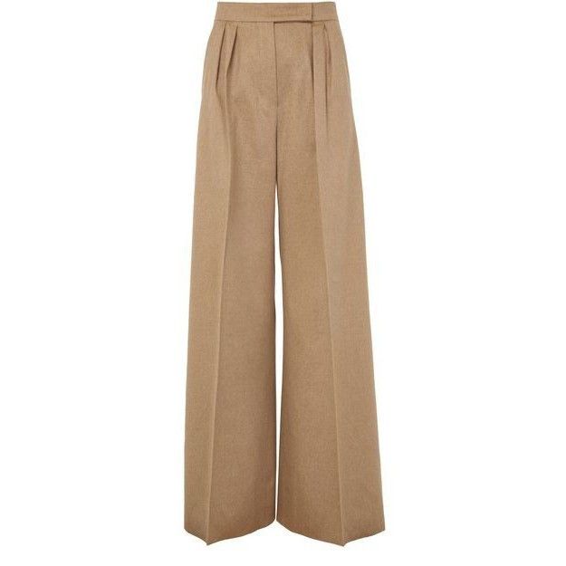 MAX MARA Ori Brown Wide Leg Pants New And Authentic (Women's