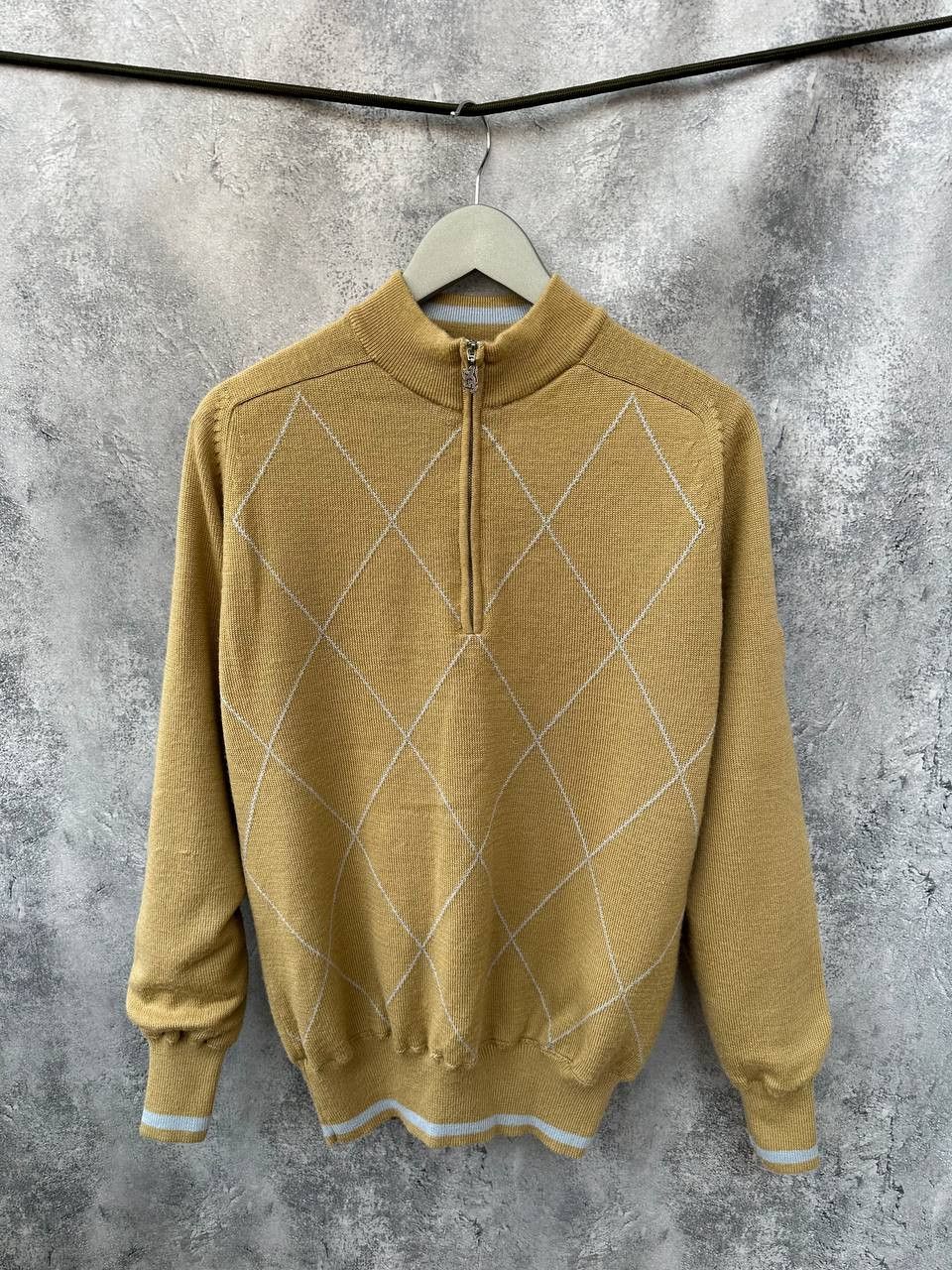 Pringle Of Scotland × Vintage Pringle of Scotland Golf Bartley Wool Windbreaker Sweater Size US M / EU 48-50 / 2 - 2 Thumbnail