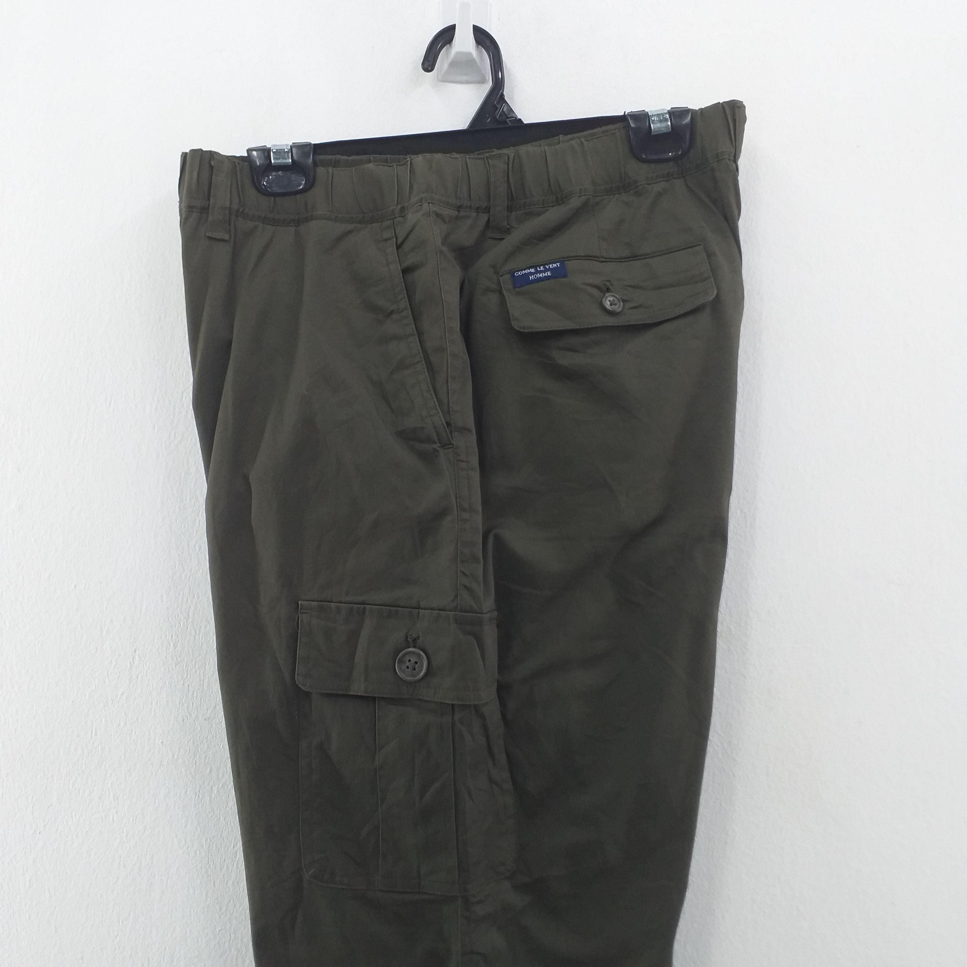 Japanese Brand Comme Le Vent Custom Wool Cargo Pockets -CP035 Size US 35 - 12 Thumbnail