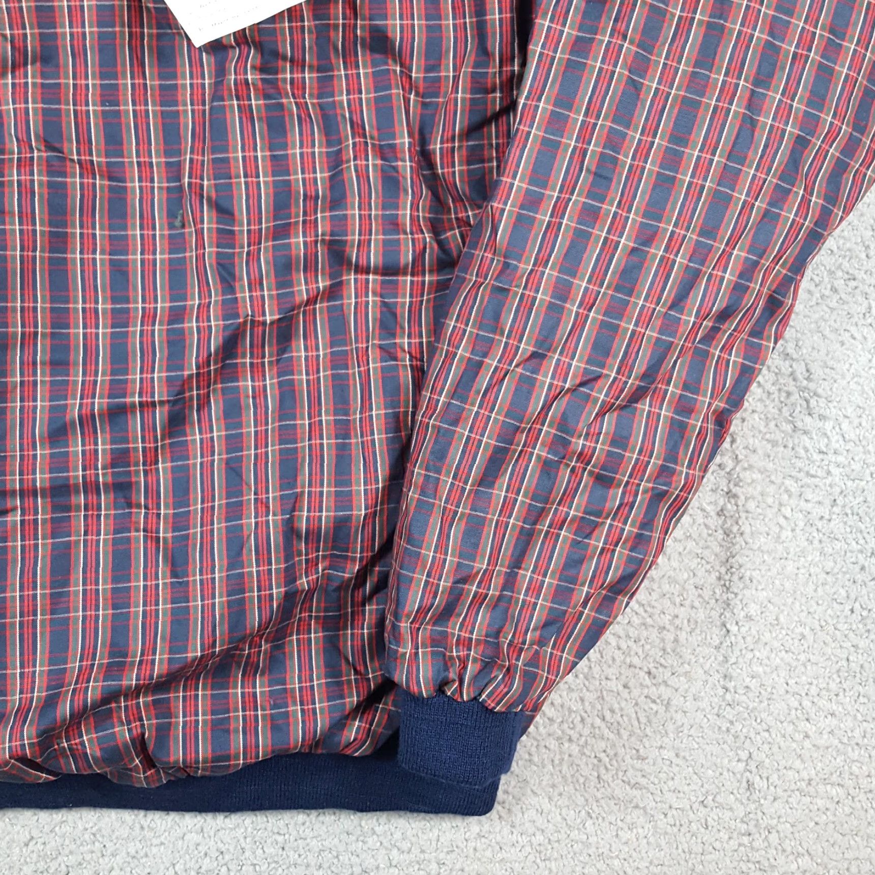Rains VINTAGE Bruce Clark Windbreaker Jacket Mens M Plaid Red 90s Preppy Retro All Seasons Zip Pockets Scotland Rain Jacket Size US M / EU 48-50 / 2 - 3 Thumbnail
