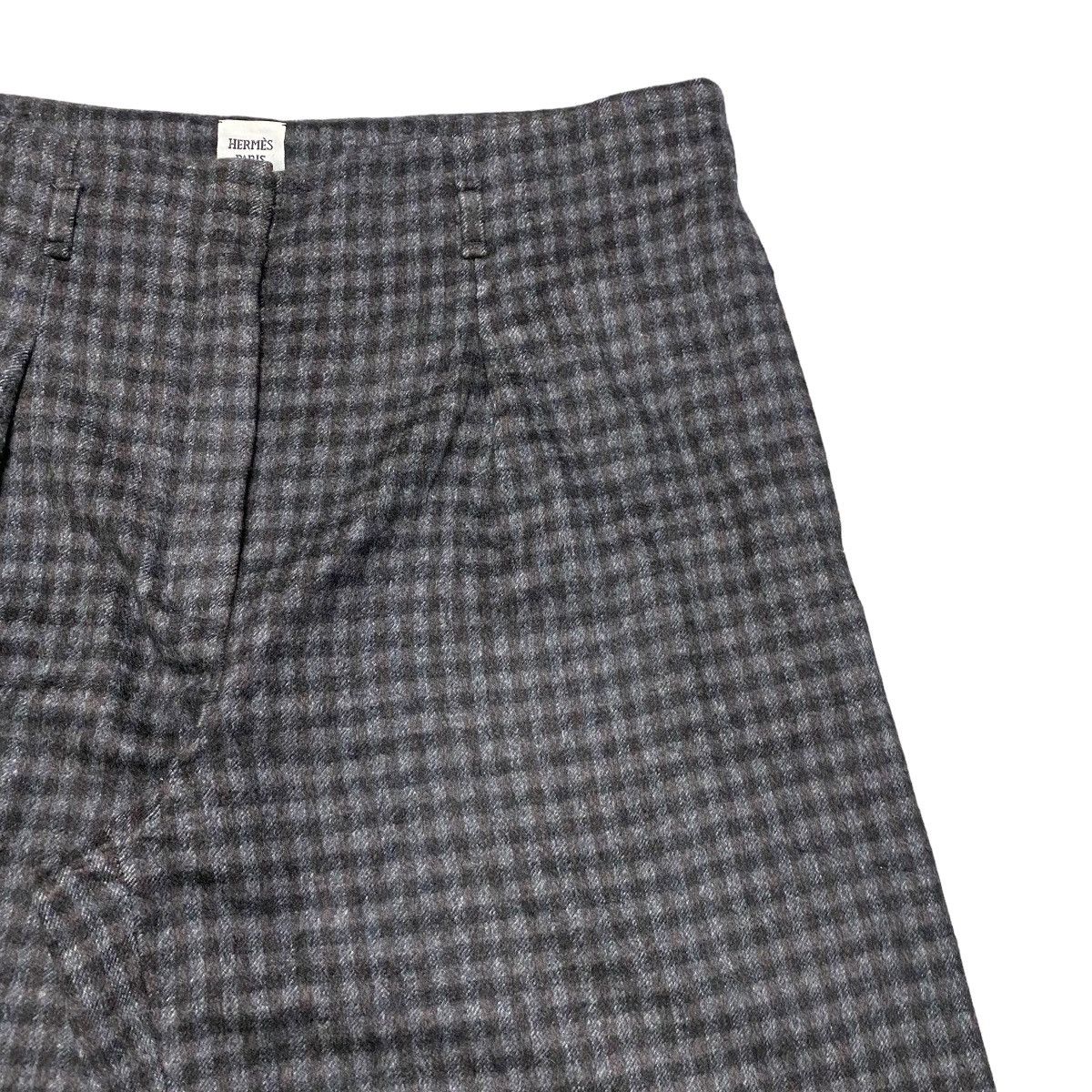 Hermes Hermes by Martin Margiela Cashmere Wide Leg Pants Size US 34 / EU 50 - 4 Thumbnail
