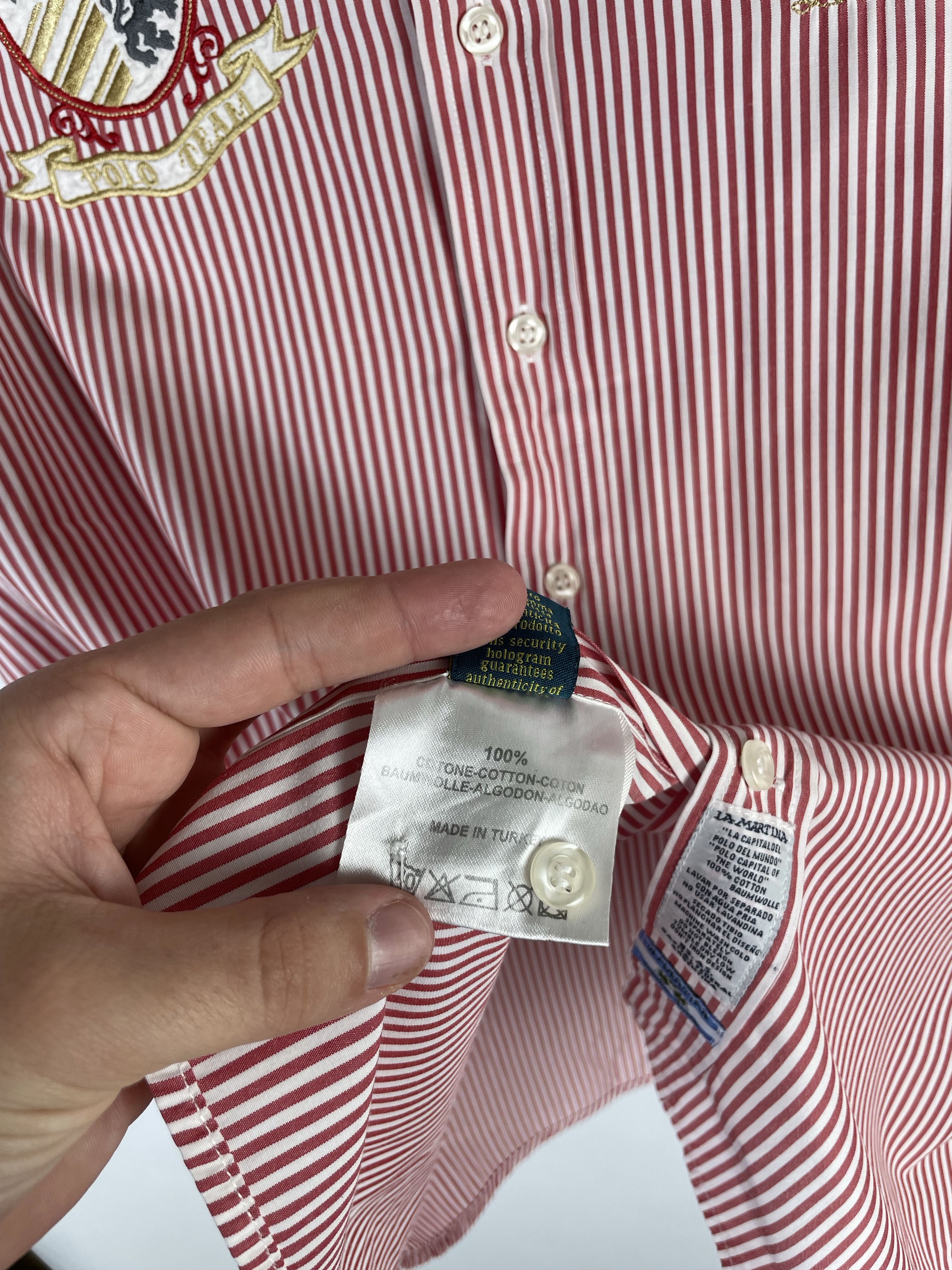 La Martina La Martina Shirts Button Ups Vintage Size US XXL / EU 58 / 5 - 9 Thumbnail