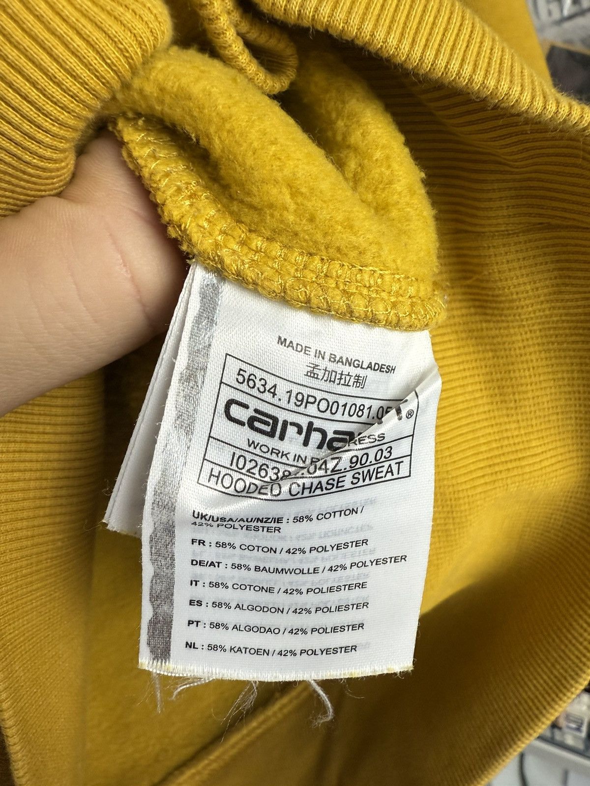 Carhartt × Vintage Carhartt chase sweat baggy hoodie XS skateboard streetwear Size US XS / EU 42 / 0 - 4 Thumbnail