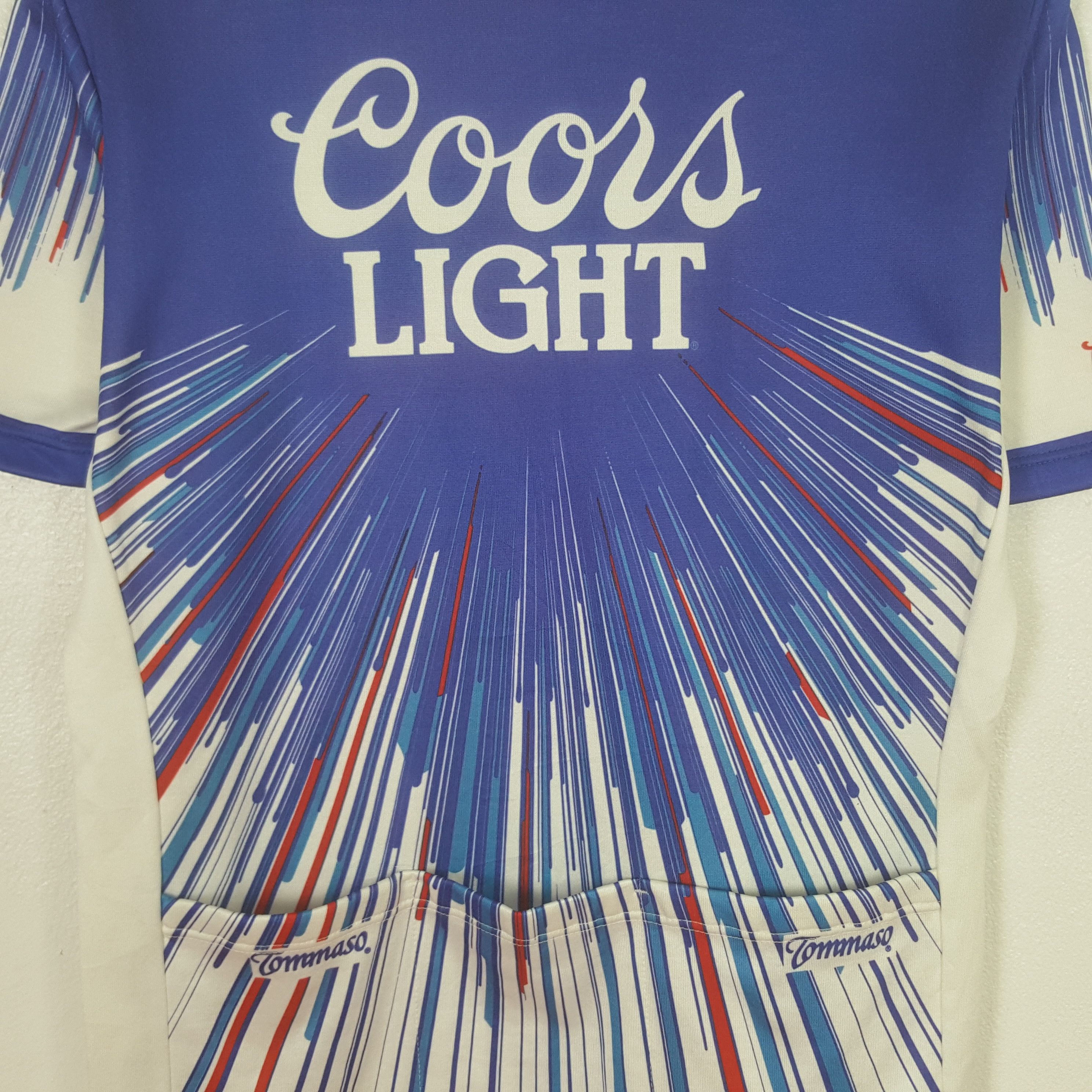 Vintage Vintage Coors Light Bicycle Suit Jersey Size US S / EU 44-46 / 1 - 4 Thumbnail