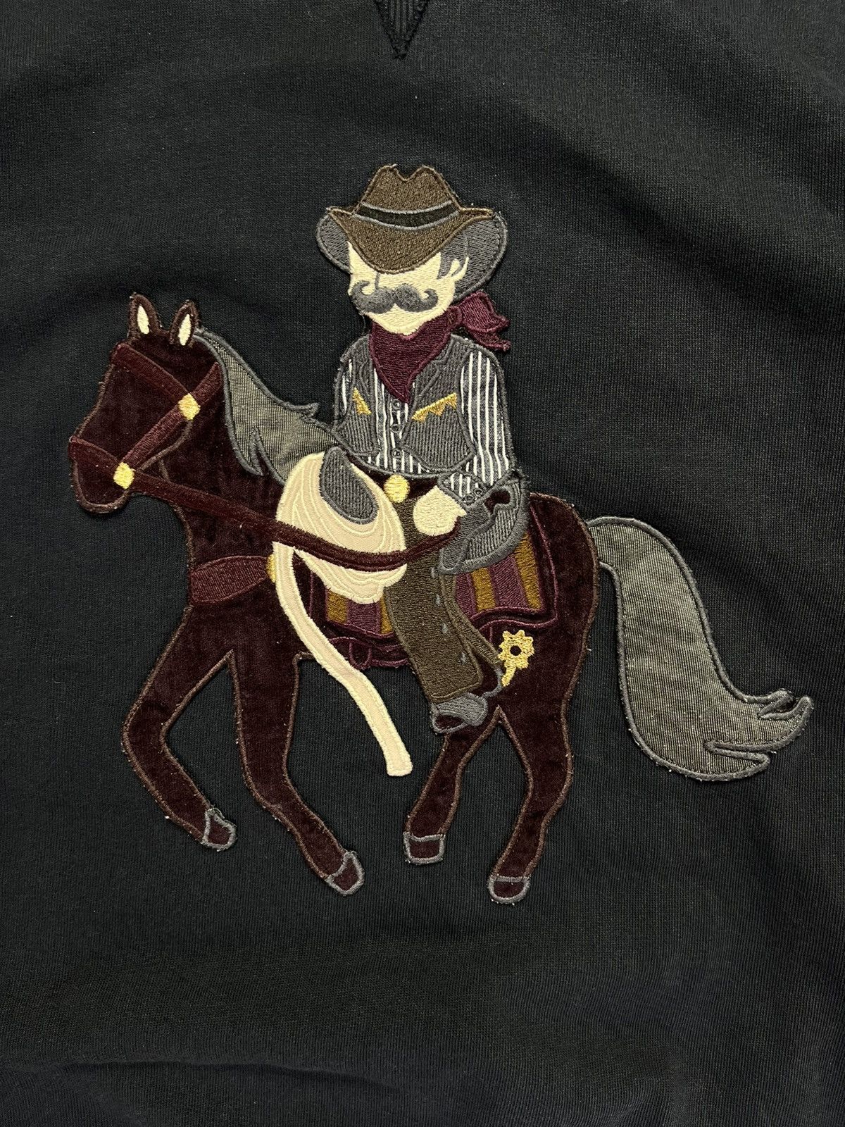 Other Vintage 00s Dolce & Gabbana Cowboy sweatshirt Size US M / EU 48-50 / 2 - 4 Thumbnail
