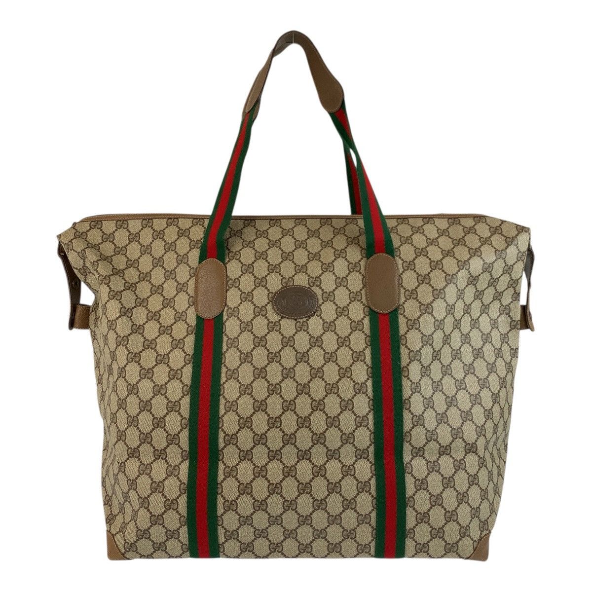 Gucci Gucci GG Supreme 2Way Tote Bag Canvas Shoulder Bag 89 19 012 in Beige, Women's