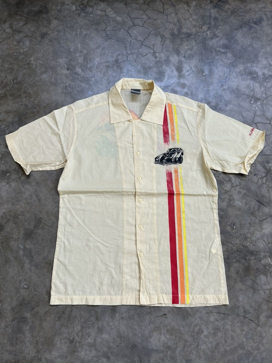 55DSL 55DSL Japanese Car Print Button Up Shirt Size US S / EU 44-46 / 1 - 2 Thumbnail