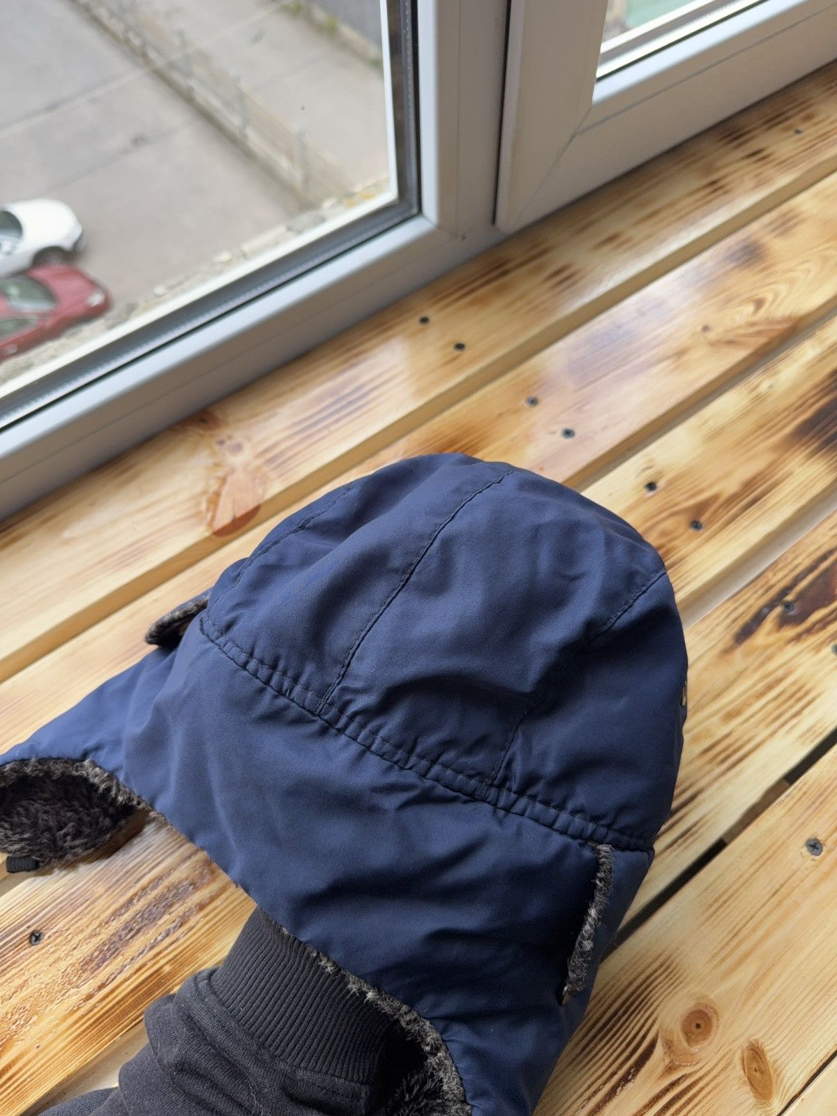 Le Grande Bleu (L.G.B.) Vintage Y2K Fuzzy Fur Ushanka Hat if six was nine LGB Style Size ONE SIZE - 6 Thumbnail