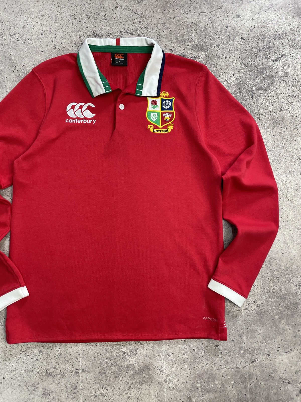Vintage Vintage Nike Rugby South Africa 00s Striped Polo Size US S / EU 44-46 / 1 - 3 Thumbnail