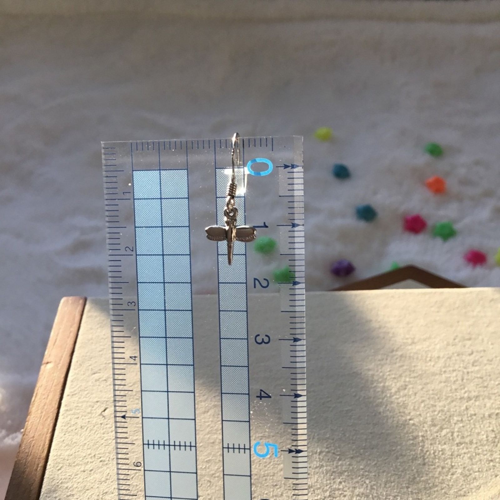 Other Silver Classic Mini Dragonfly Earrings Size ONE SIZE - 5 Thumbnail