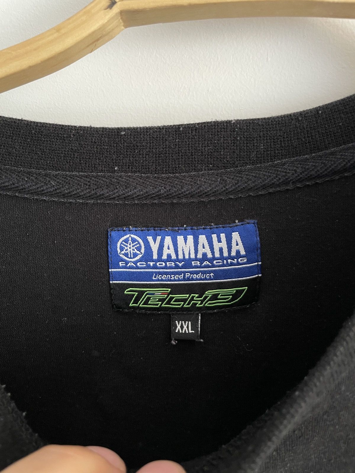 Vintage Yamaha Factory Racing Tech3 Oversize Tshirt Size US XXL / EU 58 / 5 - 5 Thumbnail