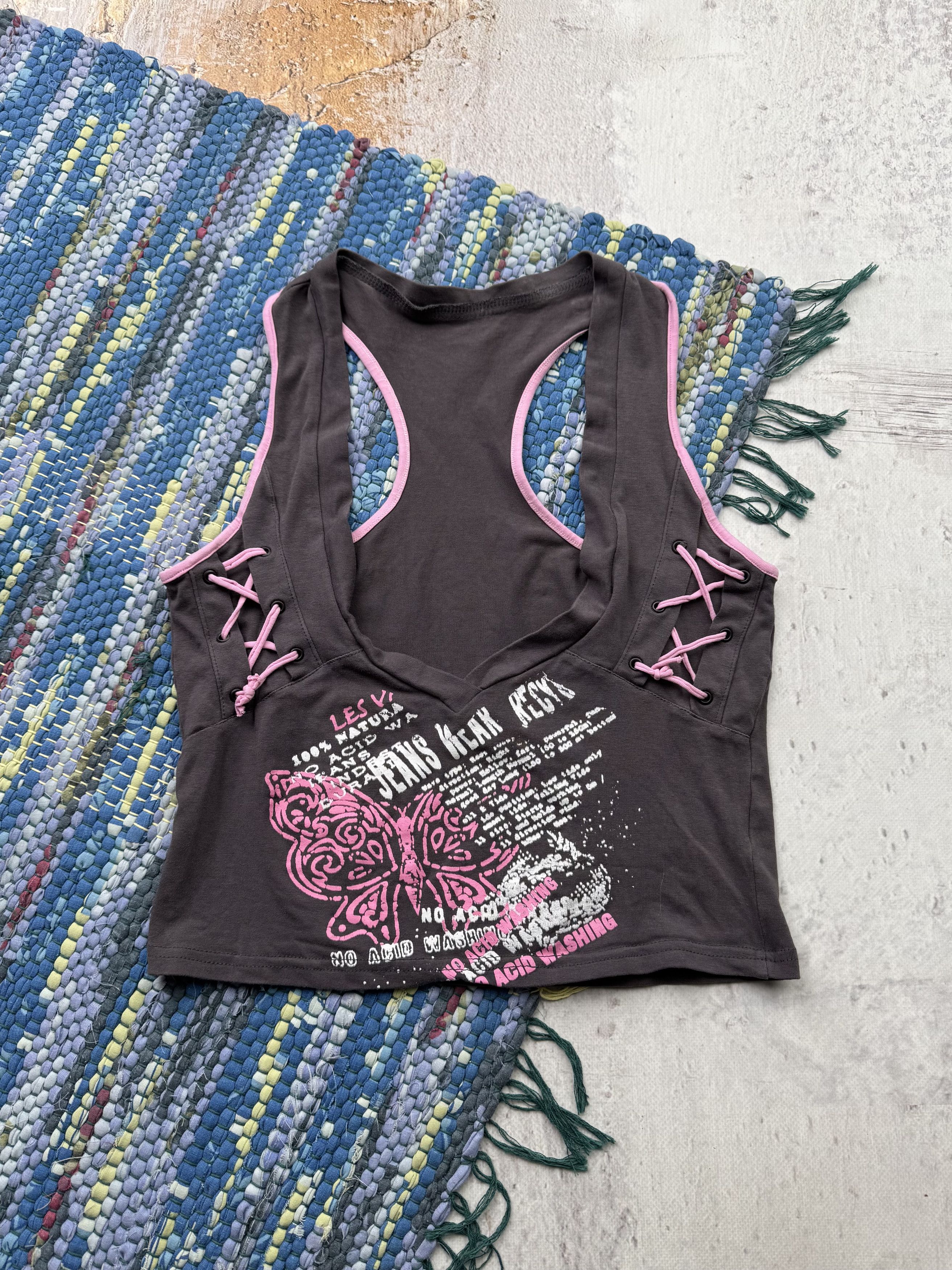 Vintage Vintage Tank Top A545D15(166) Size XS / US 0-2 / IT 36-38 - 1 Thumbnail