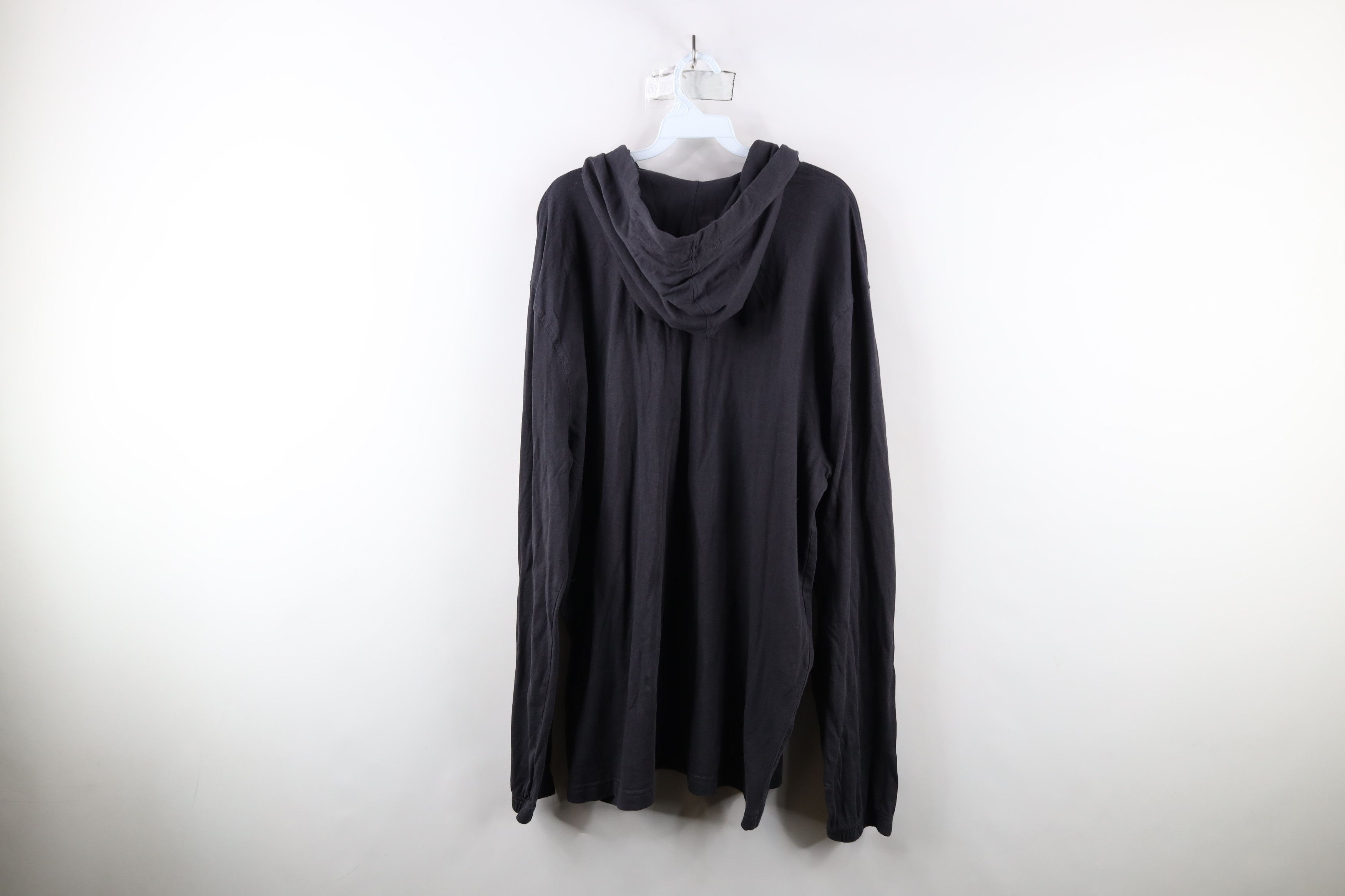 The North Face × Vintage The North Face Spell Out Lightweight Hooded Henley T-Shirt Size US XXL / EU 58 / 5 - 9 Thumbnail