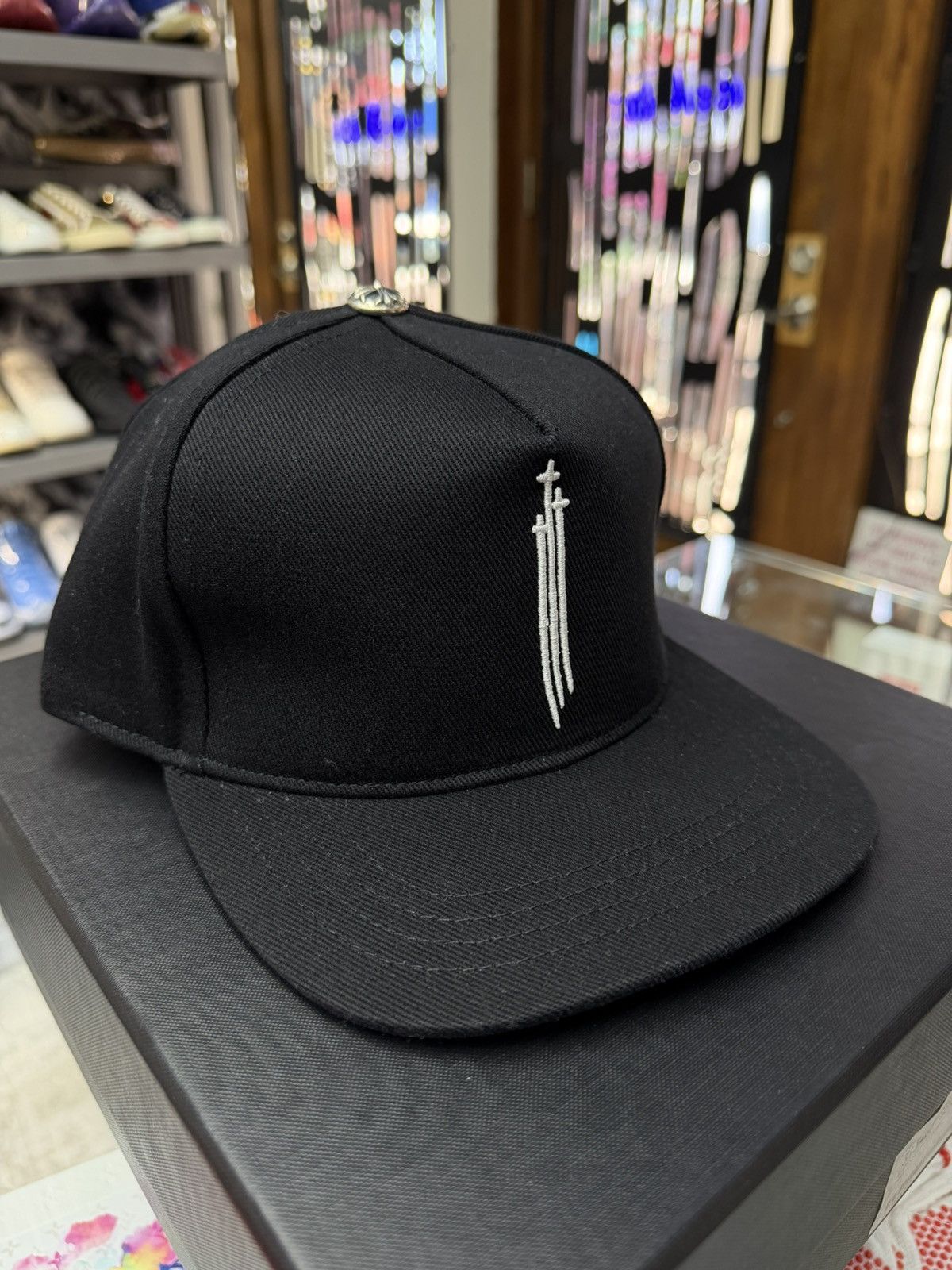 Chrome Hearts Chrome Heart RS3 Baseball Hat Size ONE SIZE - 2 Thumbnail