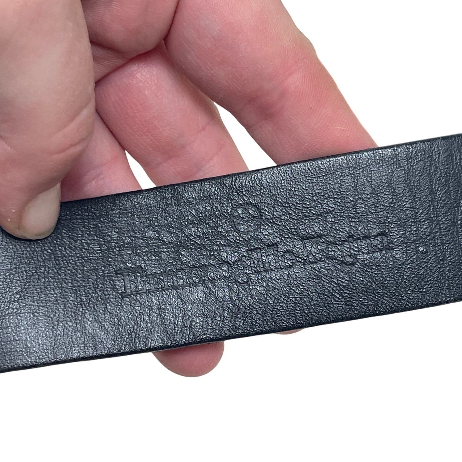 Ermenegildo Zegna Ermenegildo Zegna grey silver suede leather belt 115-130cm Size 44 - 6 Thumbnail