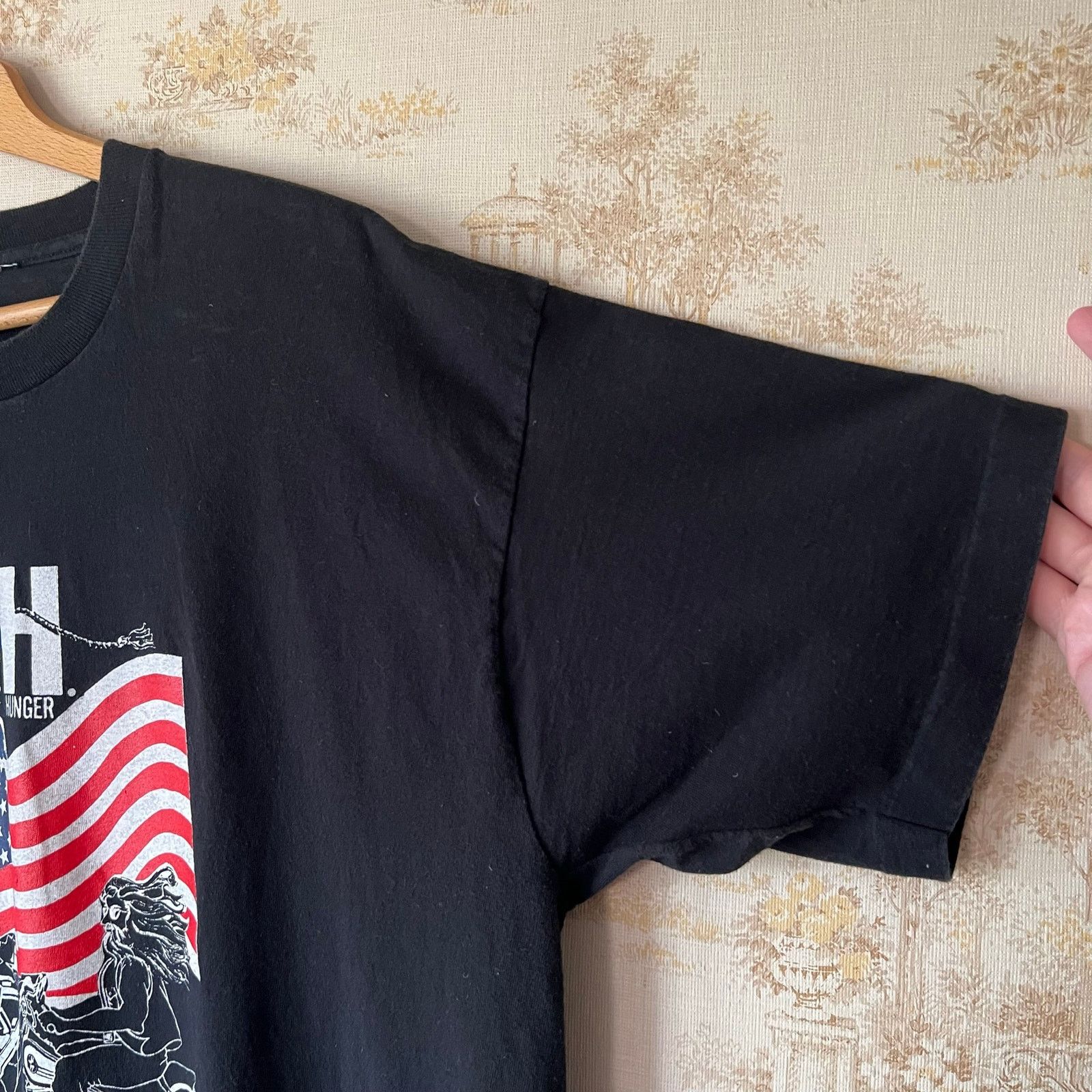 Vintage Vtg 90s Single Stitch Biker Tee | Motorcycle Graphic | XLT Size US XL / EU 56 / 4 - 7 Thumbnail