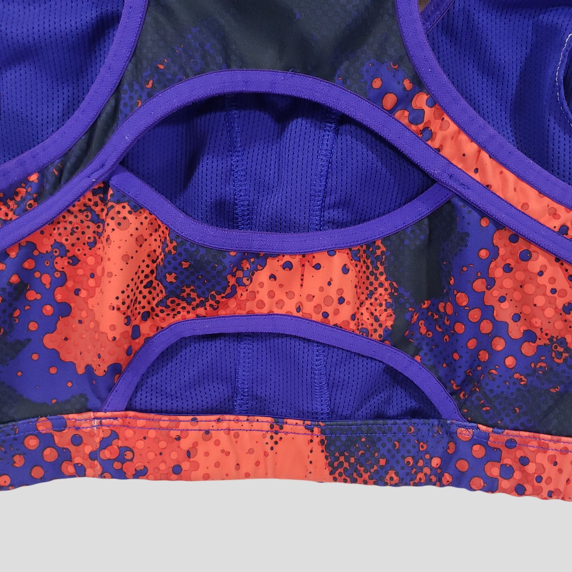 Athleta Athleta Double Dare Sports Bra Electro Splatter Print Size M Size M / US 6-8 / IT 42-44 - 5 Thumbnail