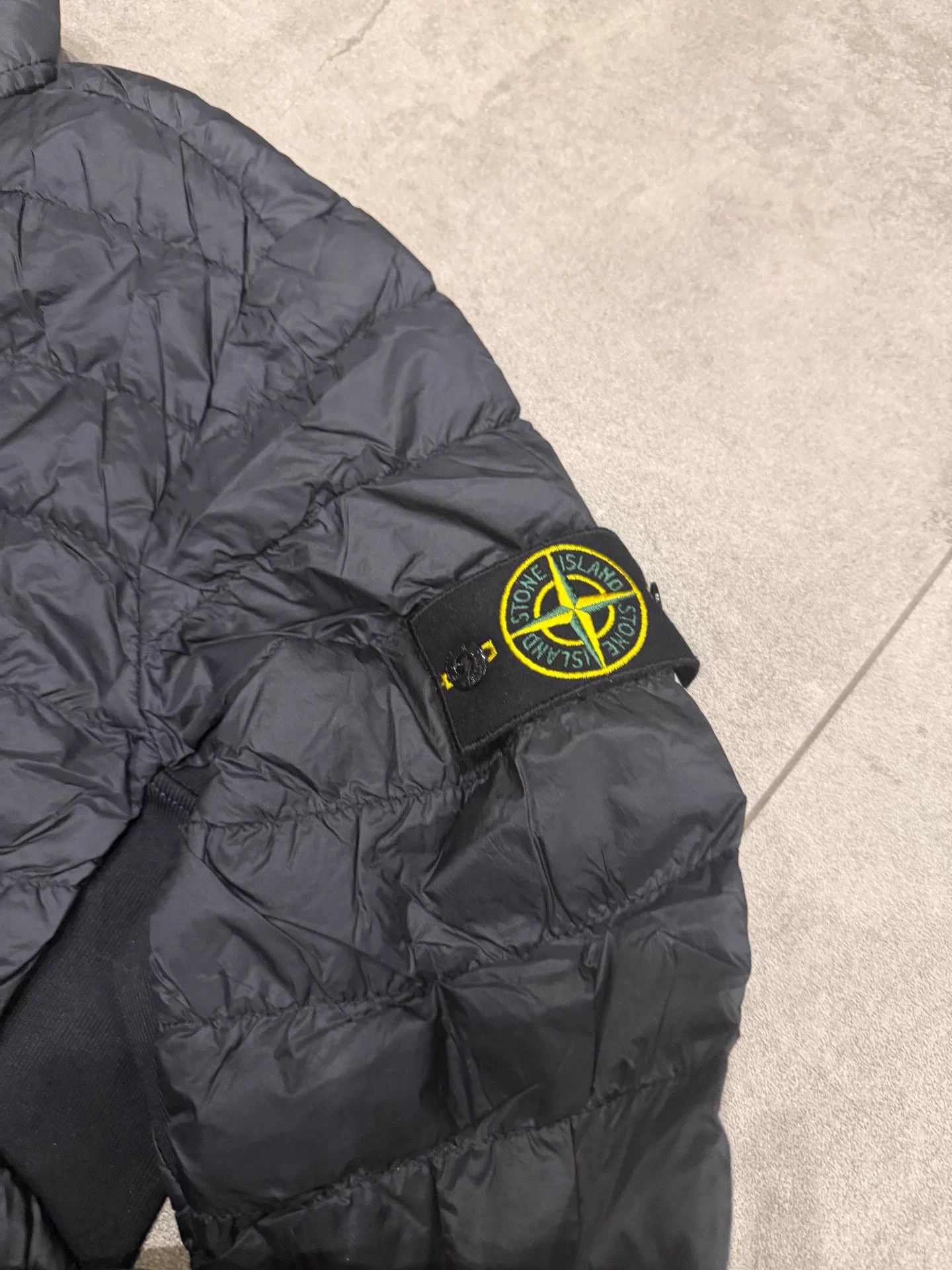 Stone Island Stone Island Black XL Ribbed Down Jacket Excellent Condition Size US XL / EU 56 / 4 - 2 Thumbnail
