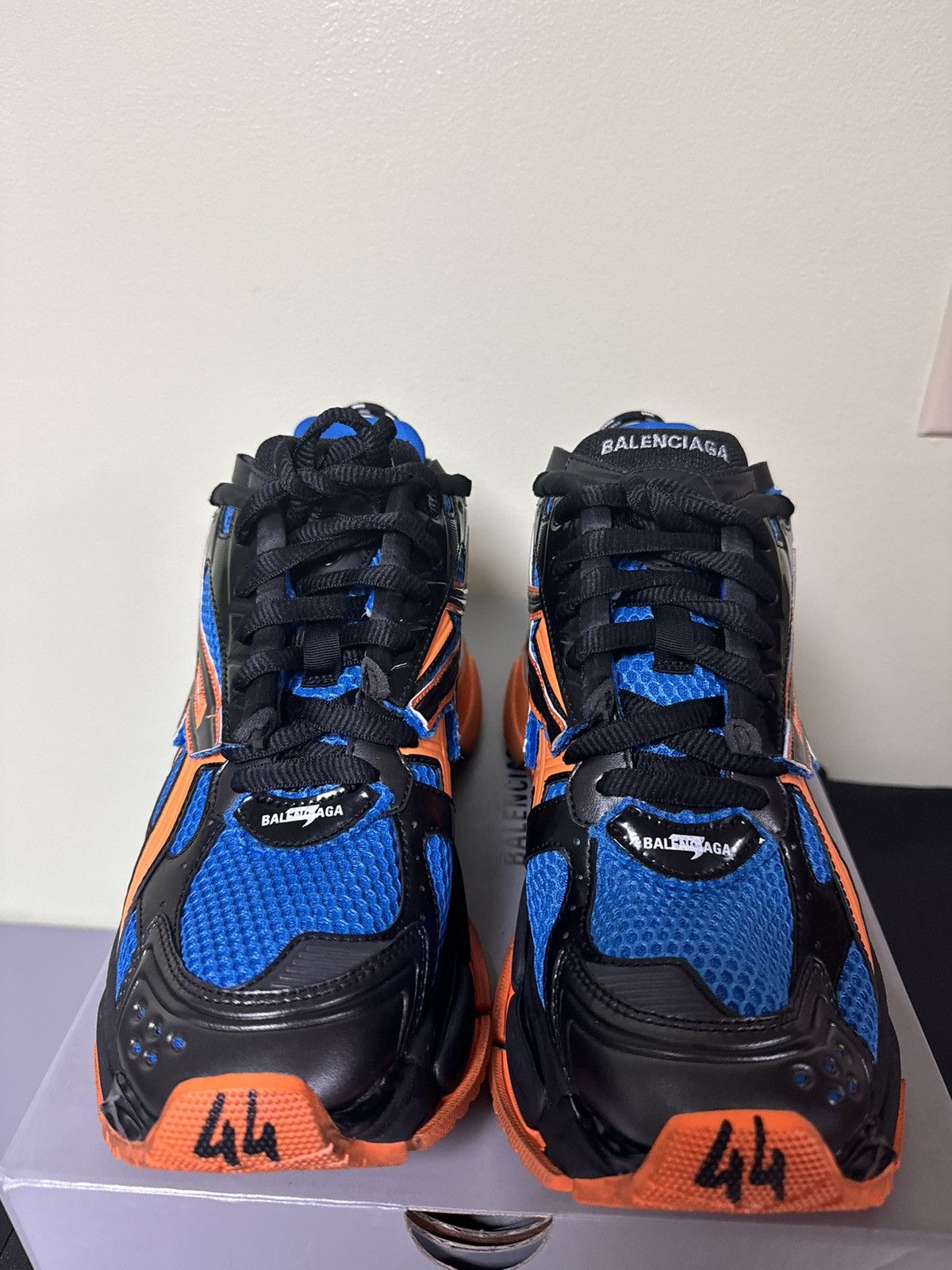 Balenciaga Balenciaga Blue Orange Runner 40 Size US 7 / EU 40 - 3 Thumbnail