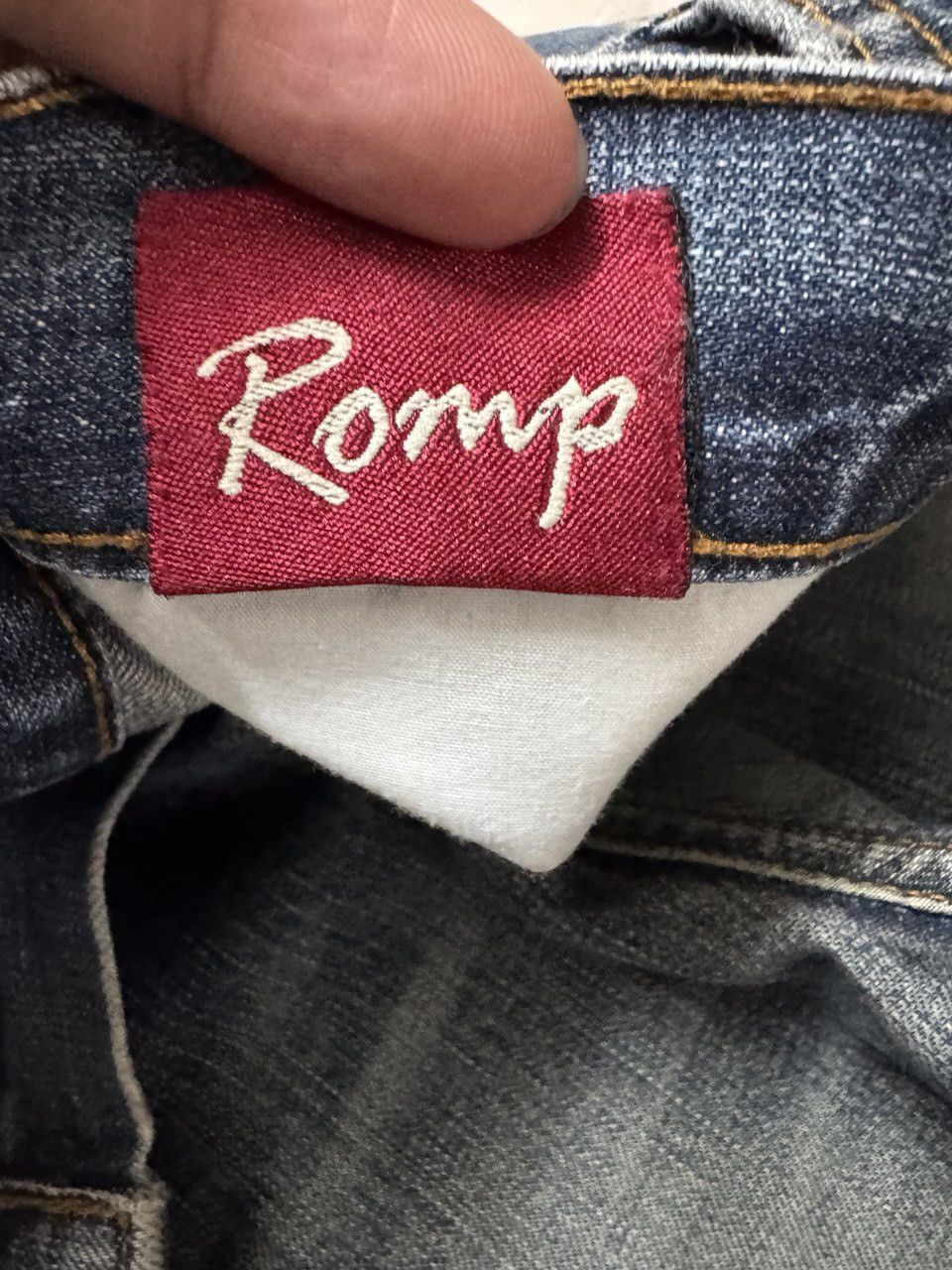 Japanese Brand WAIST-37 BAGGY Japanese Insane Mudwash Distressed Denim Jean Size US 37 - 12 Thumbnail