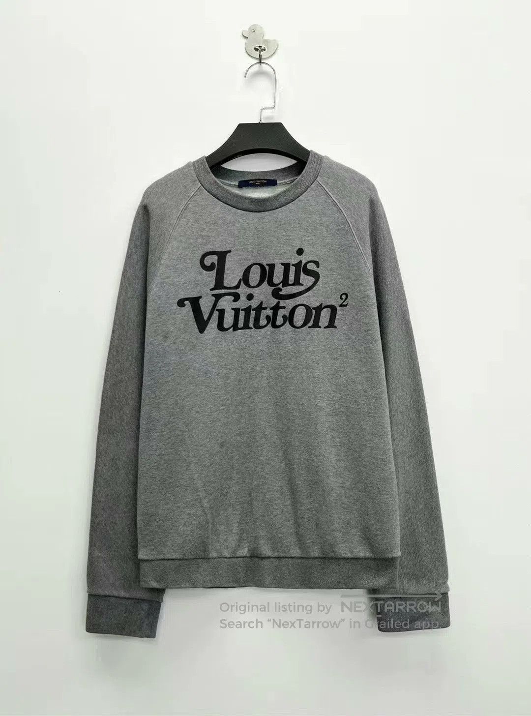 Louis Vuitton louis vuitton x nigo gray logo sweatshirt. Size US M / EU 48-50 / 2 - 1 Thumbnail