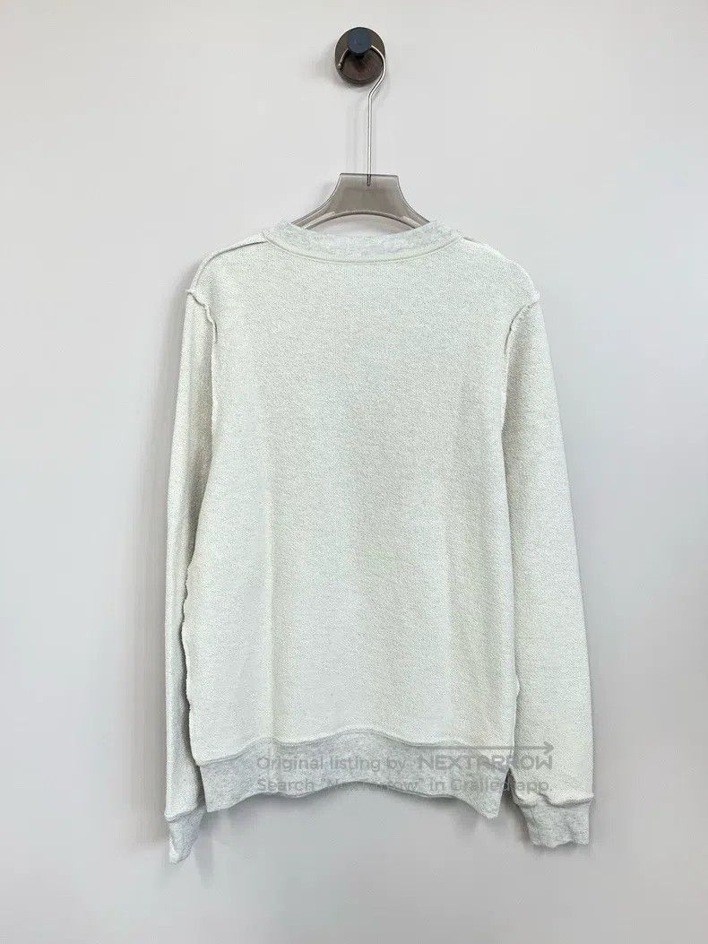 Loewe Loewe Gray Embroidered Logo Round Neck Sweatshirt Size M / US 6-8 / IT 42-44 - 2 Thumbnail