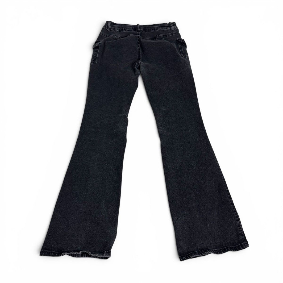 Other Y2K Cargo Pocket Flare Jeans Size 28" / US 6 / IT 42 - 9 Thumbnail