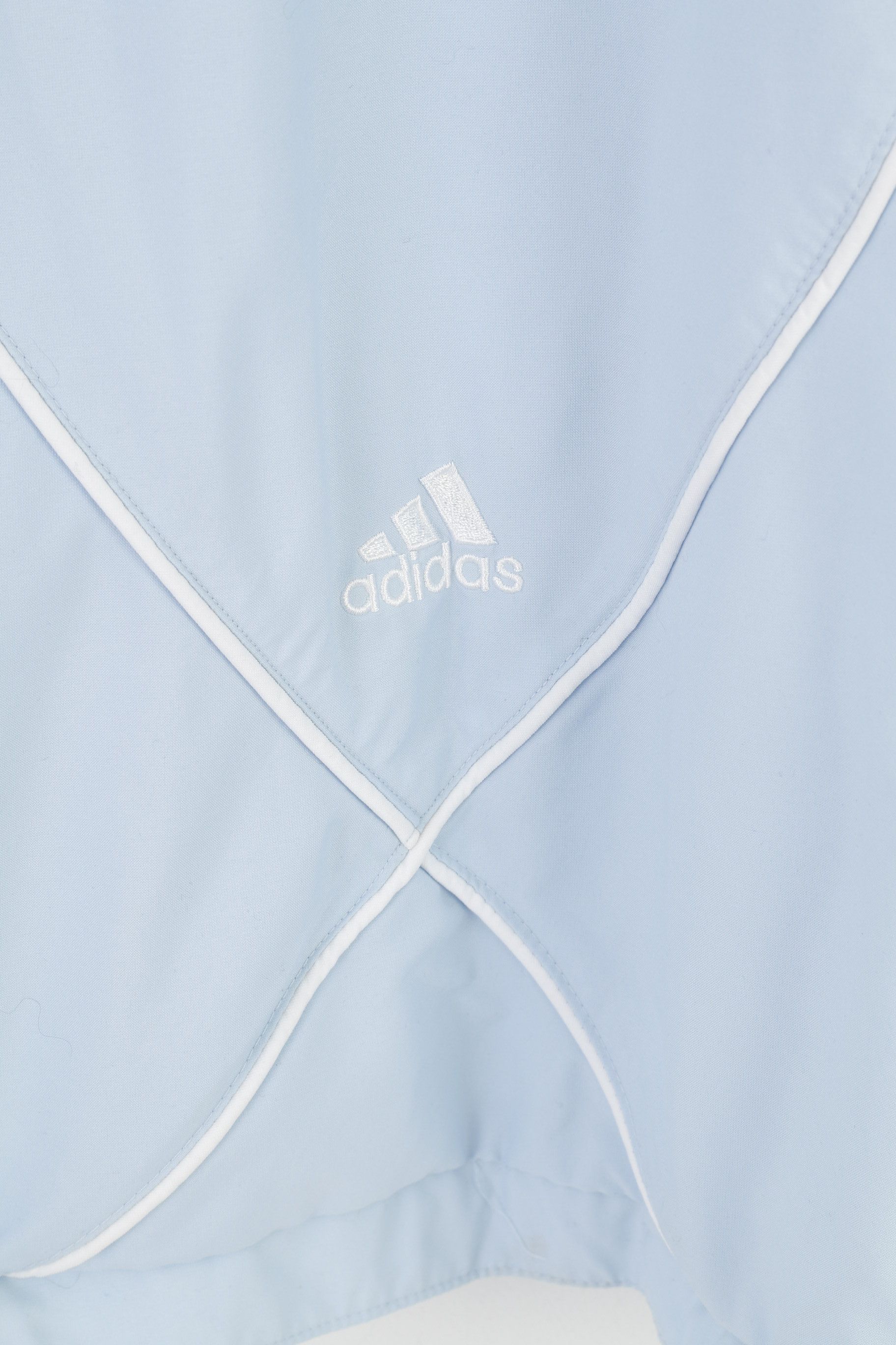 Adidas Adidas Men M Jacket Light Blue Full Zipper Pockets 9820 Size US M / EU 48-50 / 2 - 8 Thumbnail
