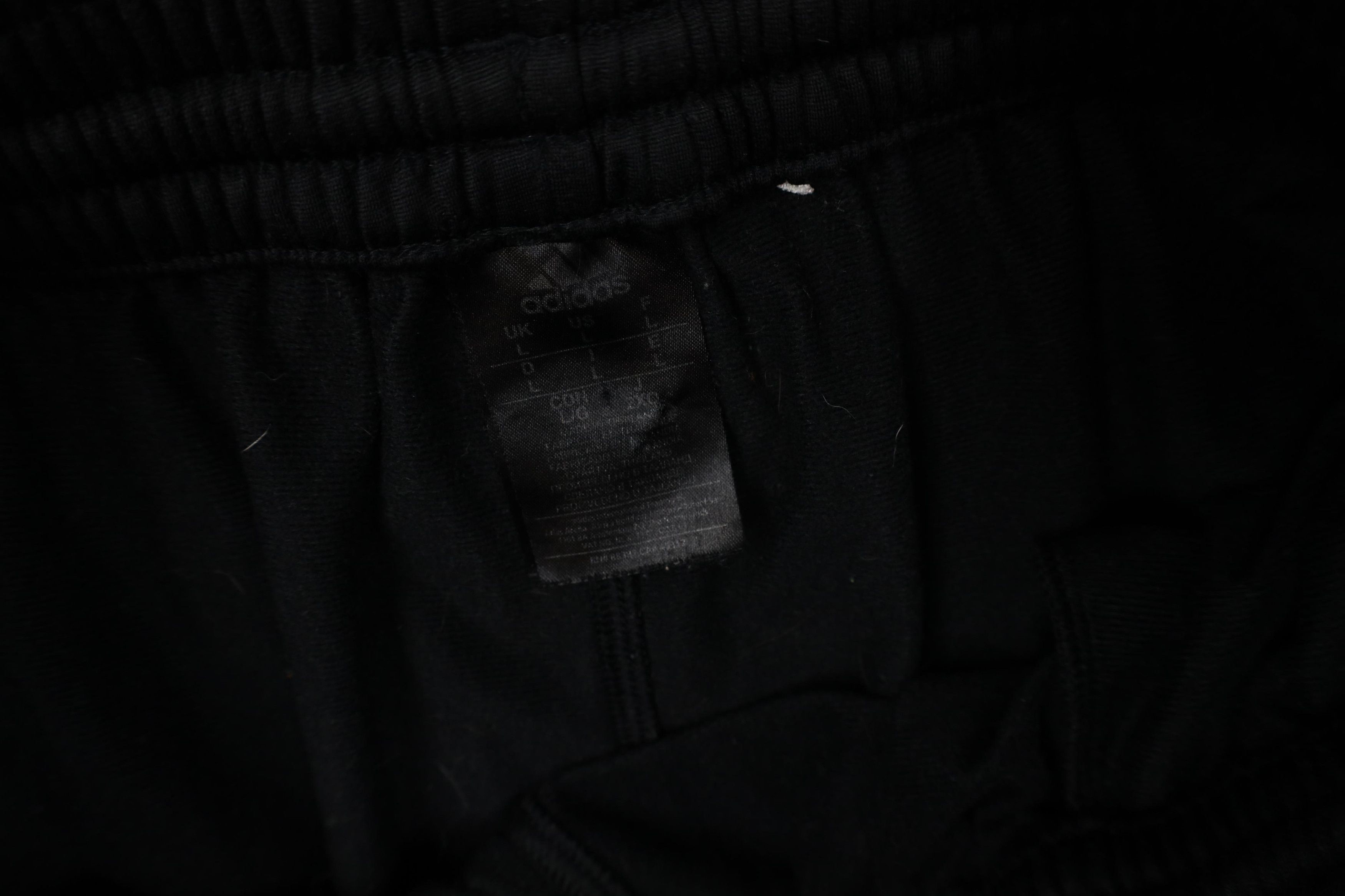 Adidas Vintage Y2K Adidas Striped Wide Leg Sweatpants Pants Black Size US 36 / EU 52 - 7 Thumbnail