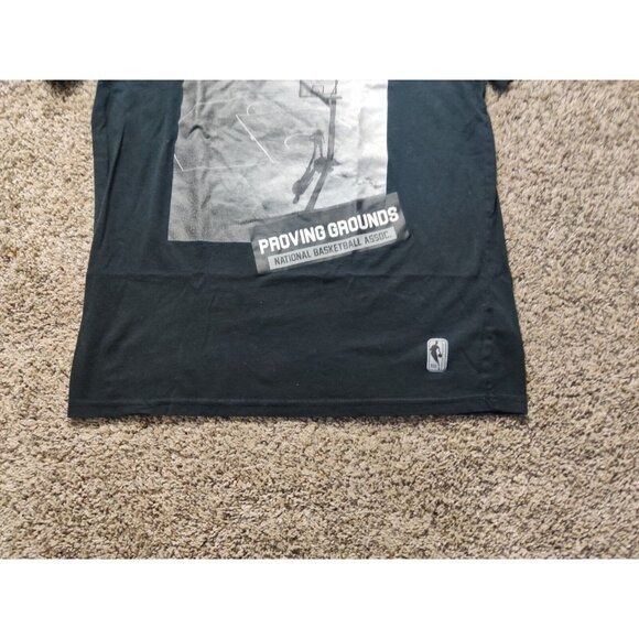 NBA NBA Shirt Adult Mens Medium Black White Proving Grounds Shor Size US M / EU 48-50 / 2 - 6 Thumbnail