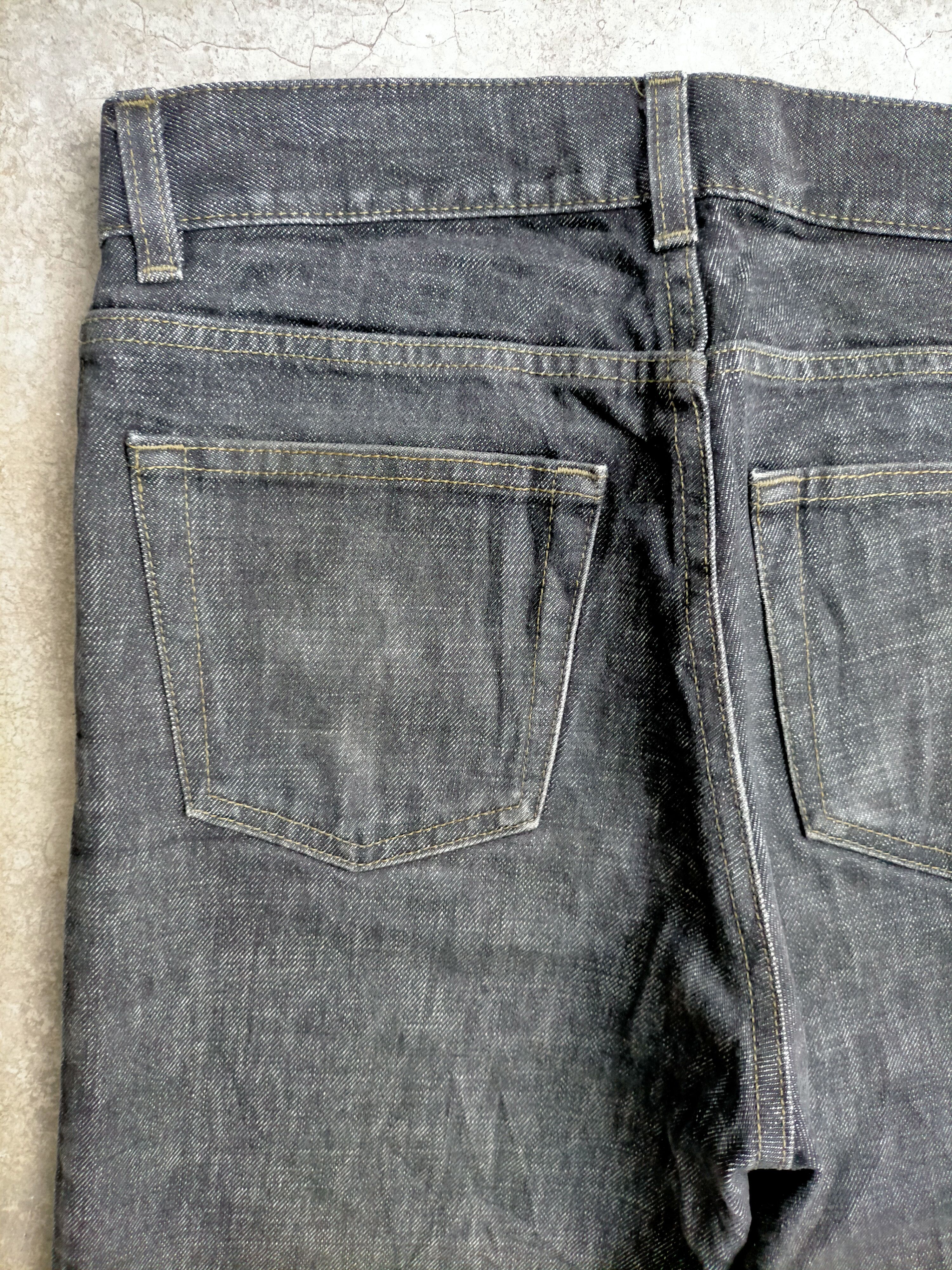 Helmut Lang Helmut Lang Made in italy Button Fly Black Jeans Size US 30 / EU 46 - 9 Thumbnail