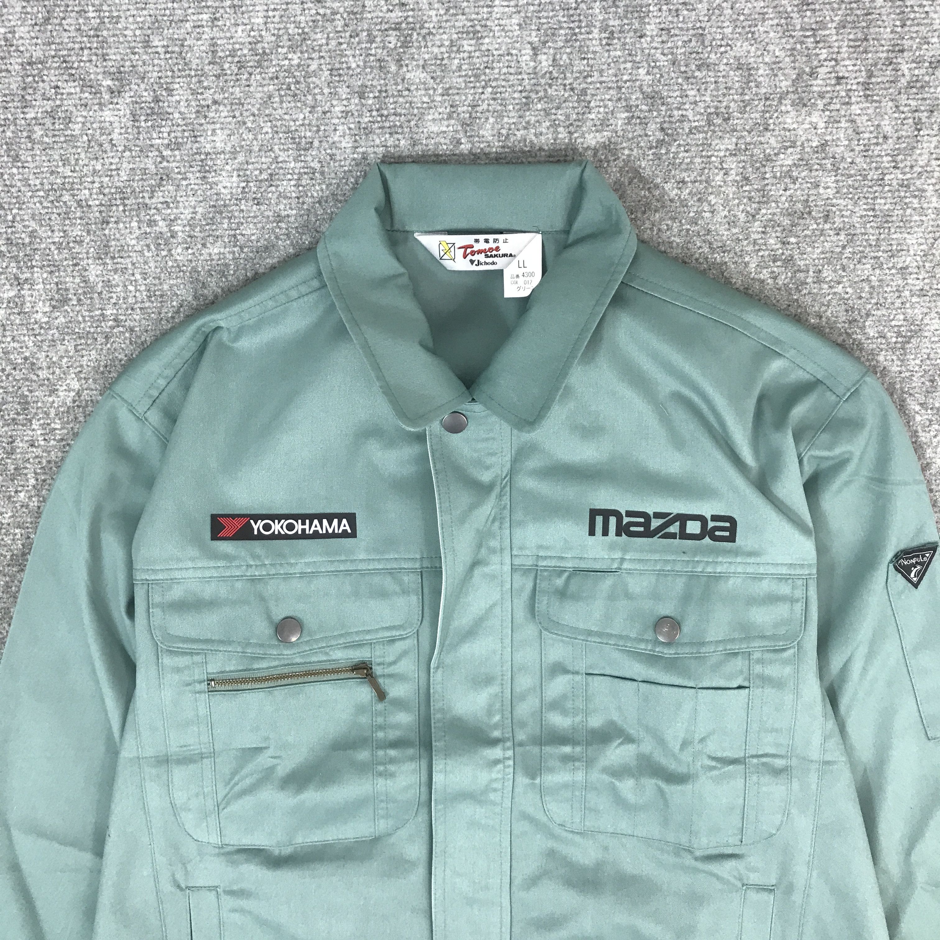 Japanese Brand MAZDA RACING UNIFORM CUSTOM JACKET K50B22 Size US L / EU 52-54 / 3 - 3 Thumbnail