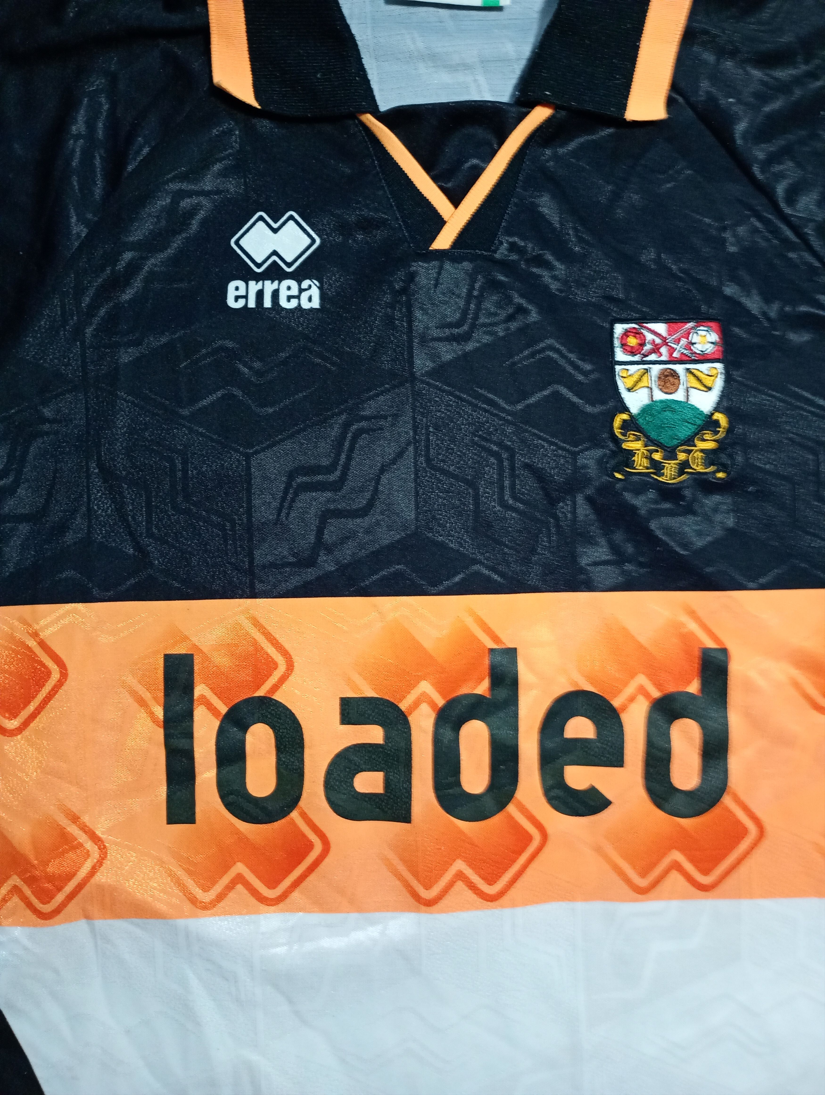 Errea Errea FC Barnet Home Jersey 1997-1998 Size US XL / EU 56 / 4 - 9 Thumbnail