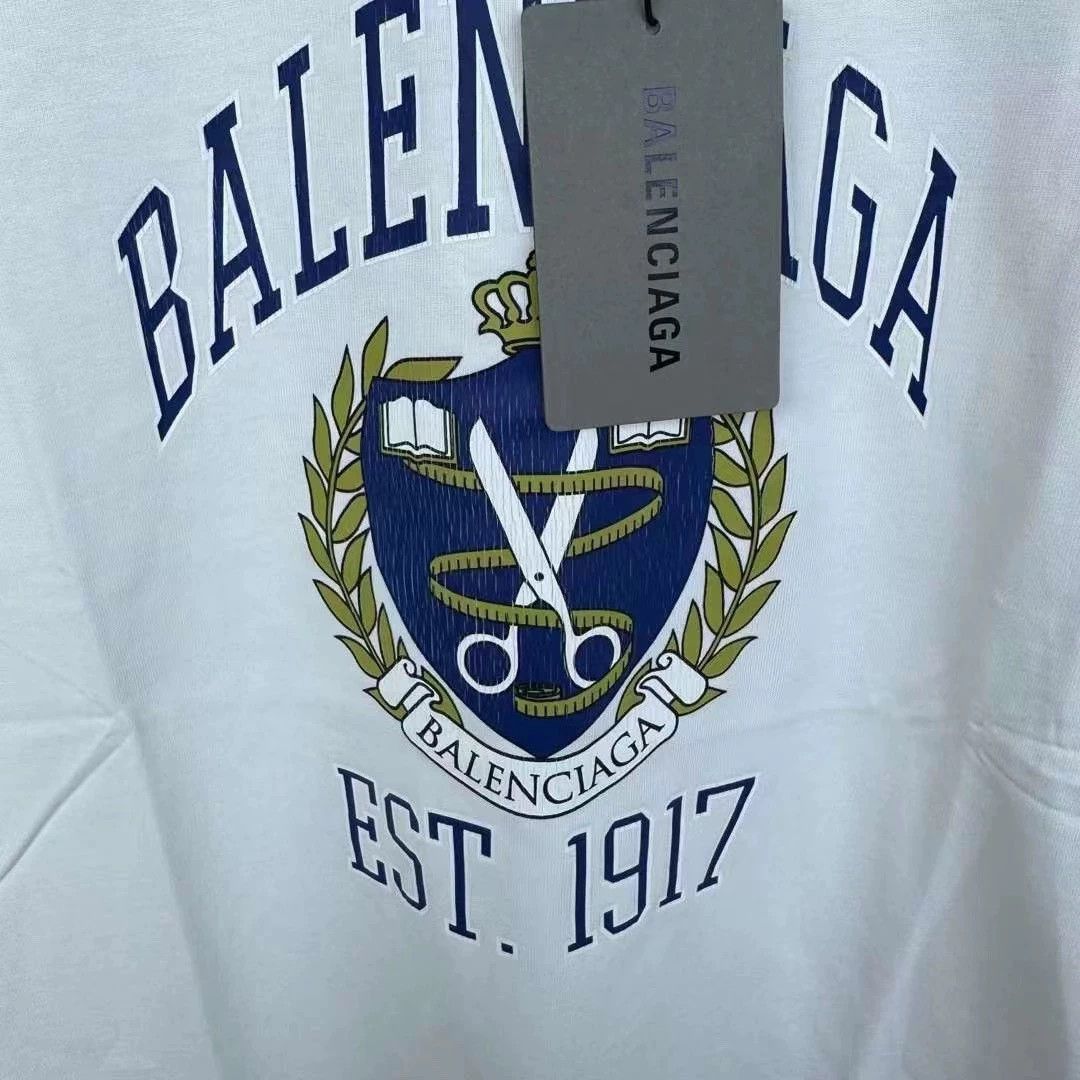 Balenciaga Balenciaga new scissors short sleeved shirt- Size US M / EU 48-50 / 2 - 3 Thumbnail