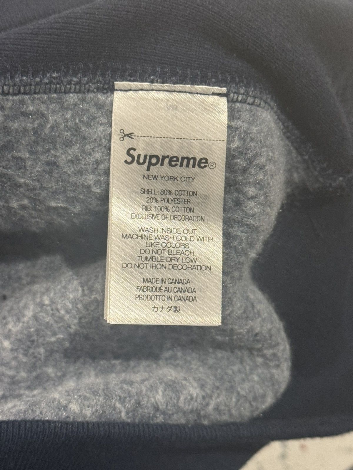 Supreme Supreme Pinstripe Crewneck Size US M / EU 48-50 / 2 - 4 Thumbnail