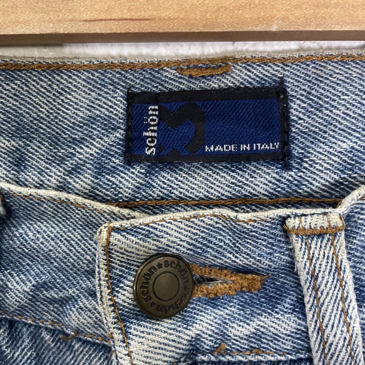 Vintage Vintage Schon Made In Italy Denim Size US 29 - 5 Thumbnail