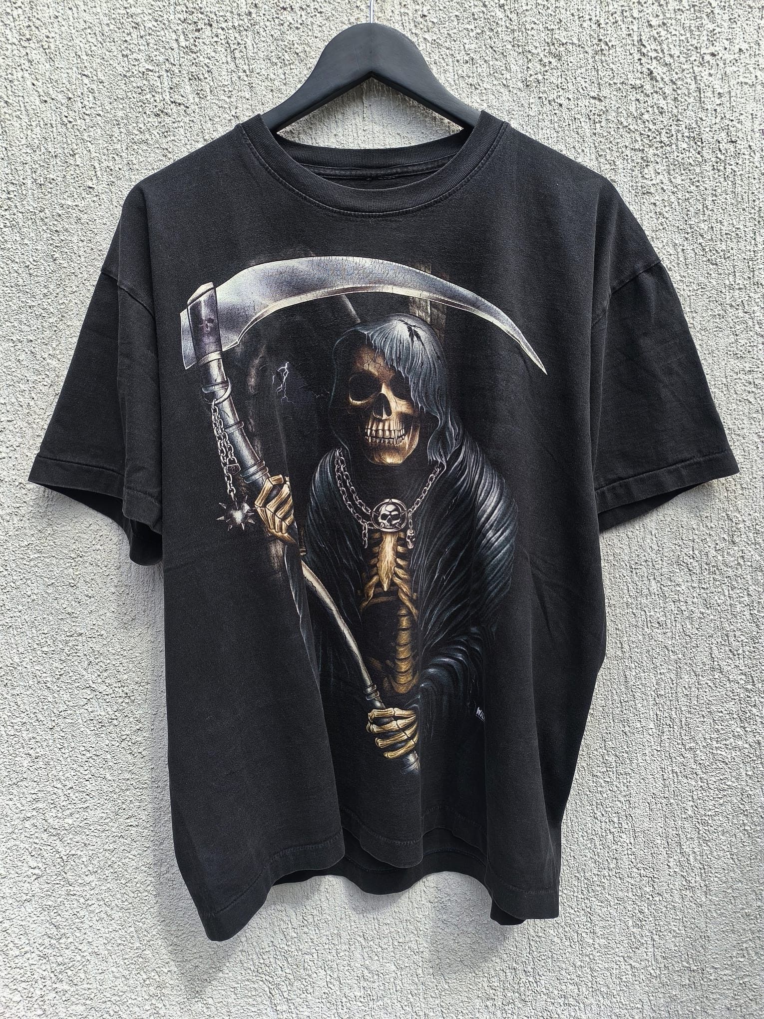 Japanese Brand single stitch vintage 90s death tshirt balenciaga 4gseller Size US XL / EU 56 / 4 - 6 Thumbnail
