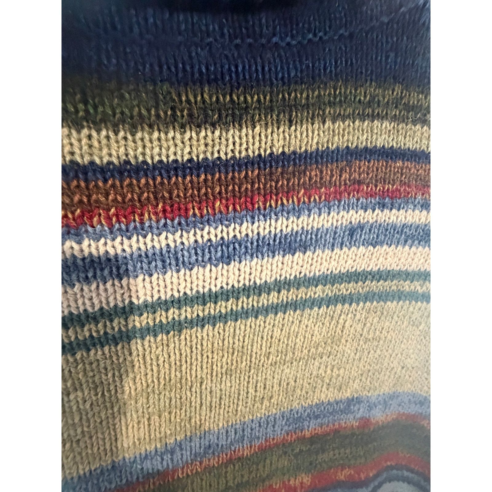 Other Vintage Y2K Tiara International Striped SWEATER SZ SMALL Size S / US 4 / IT 40 - 4 Thumbnail