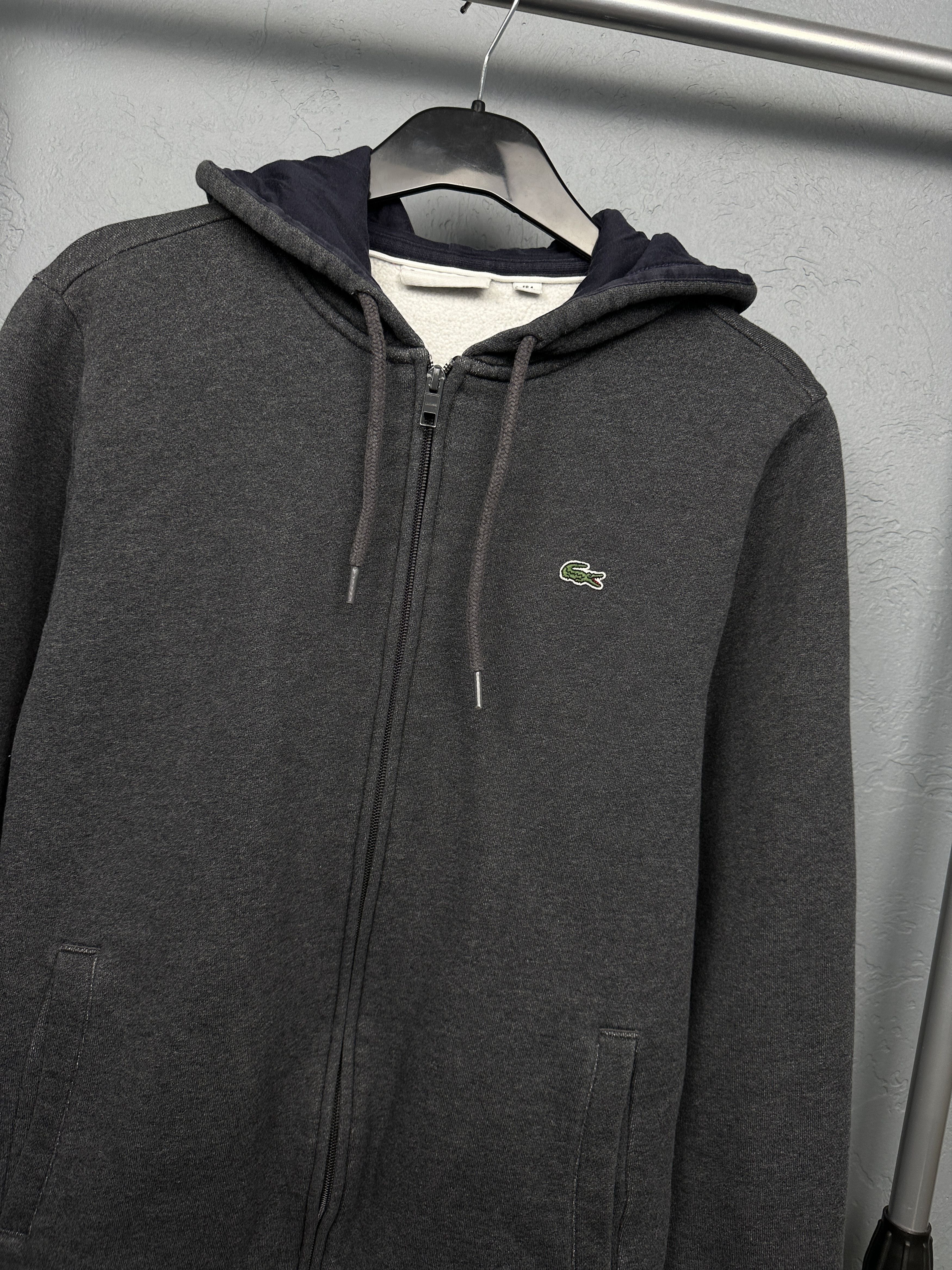 Lacoste Mens Zip Hoodie