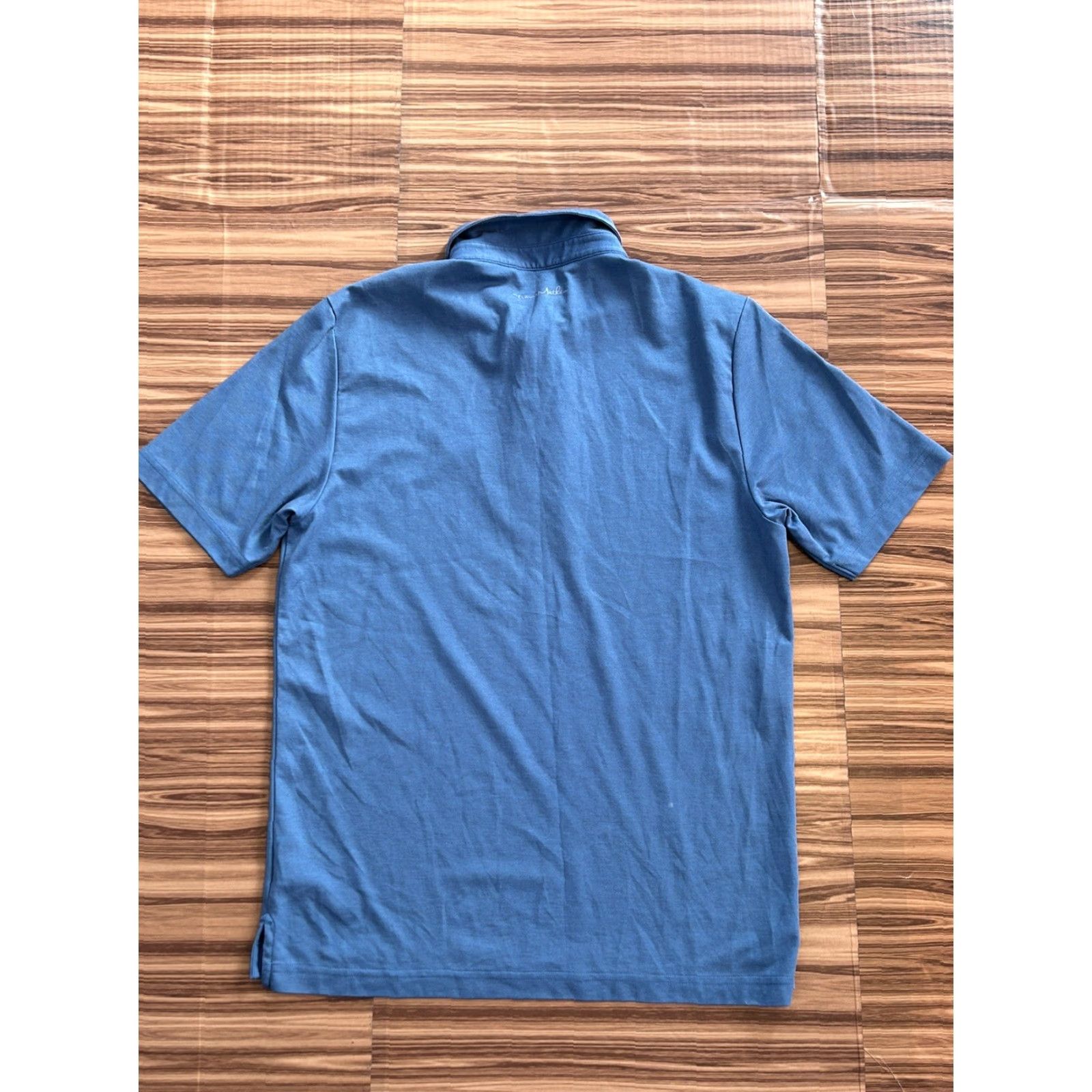TravisMathew Travis Mathew Polo Shirt Golf Blue Short Sleeve Medium Mens Polo Shirt Golf Blue Travis Mathew Shirt Polo Short Sleeve Medium Mens Size US M / EU 48-50 / 2 - 2 Thumbnail