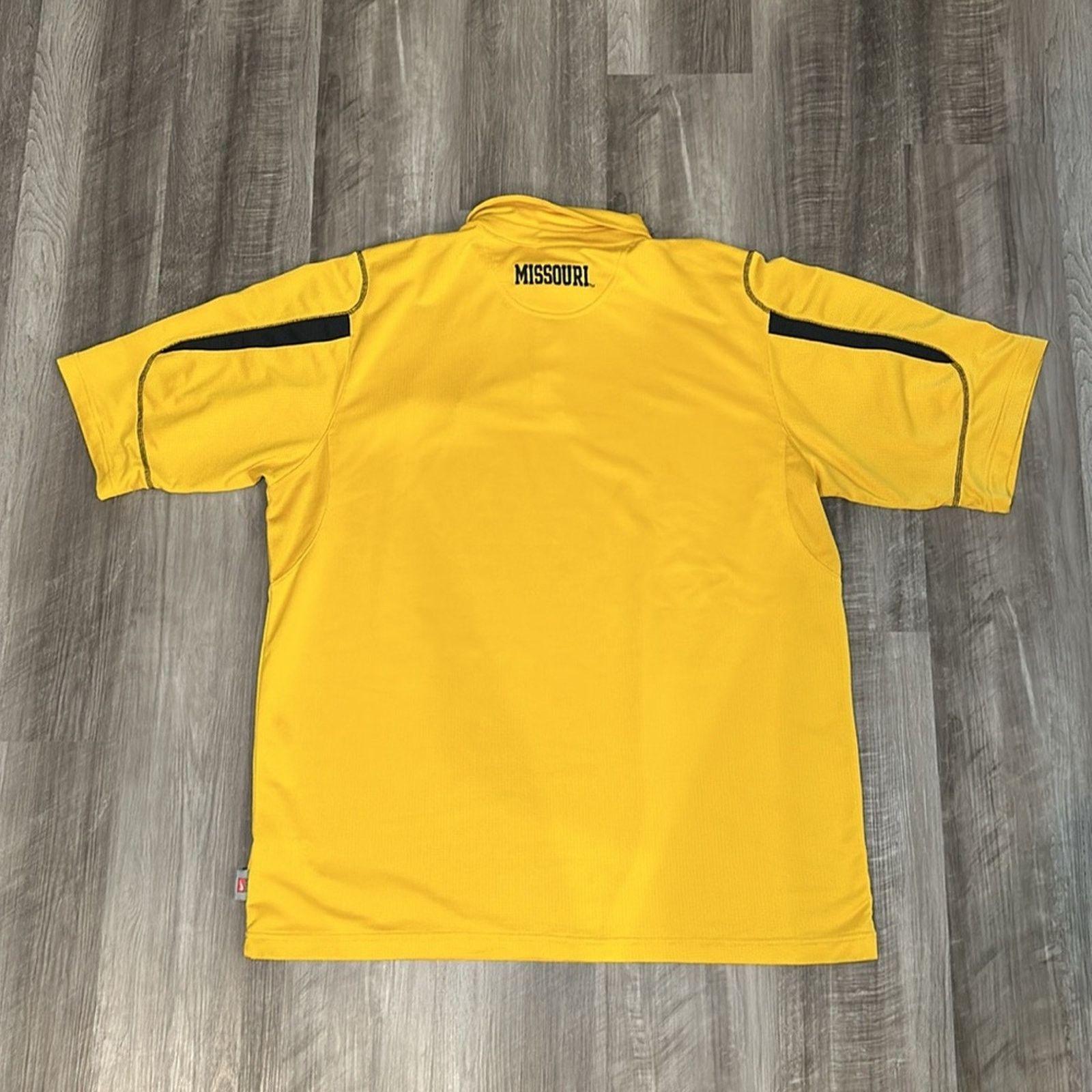Nike Missouri Tigers Nike Team FitDry Mesh Polo - 2XL Size US XXL / EU 58 / 5 - 3 Thumbnail