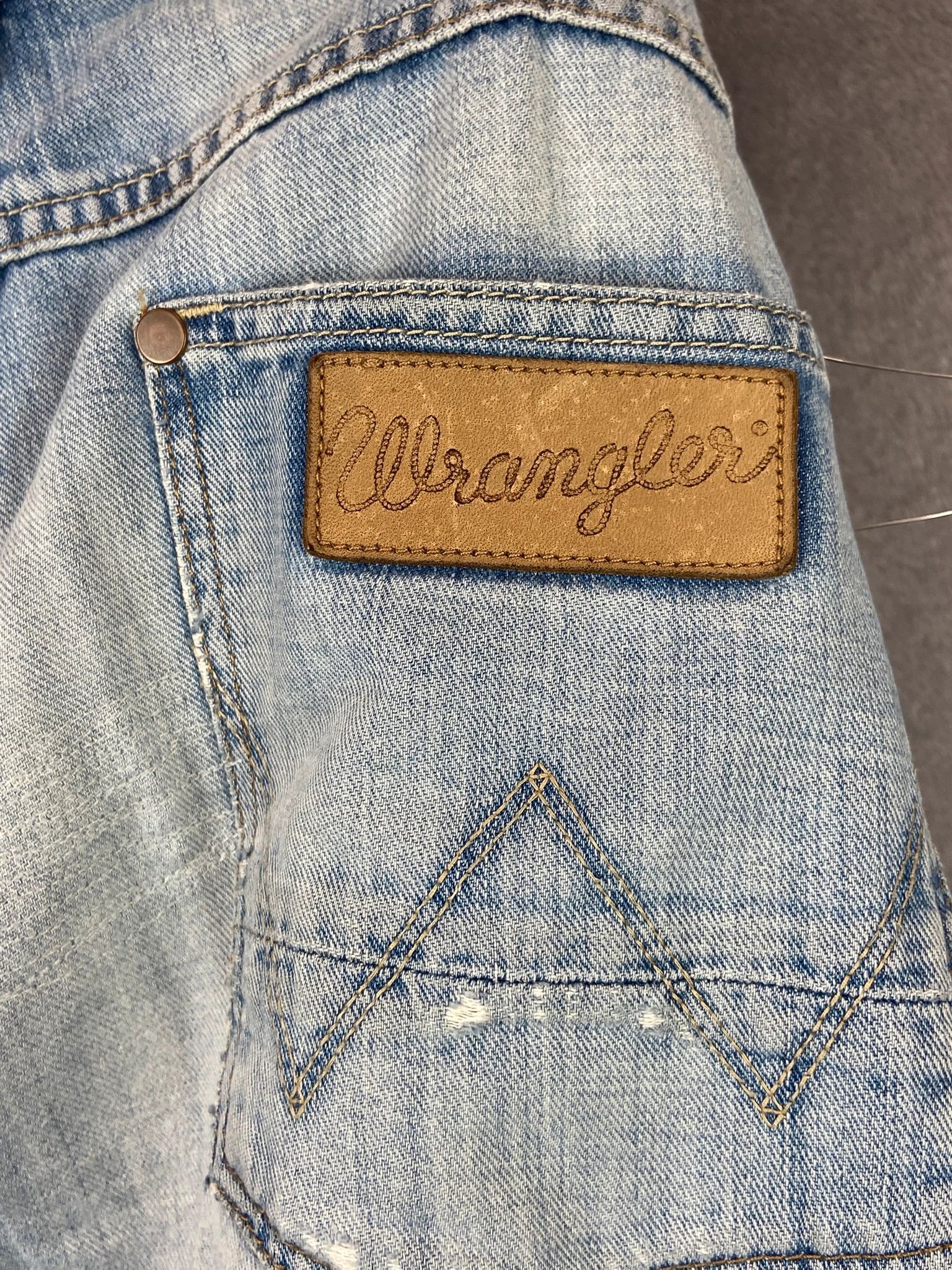Wrangler Wrangler spodnie jeans jasny niebieski denim Size US 34 / EU 50 - 5 Thumbnail