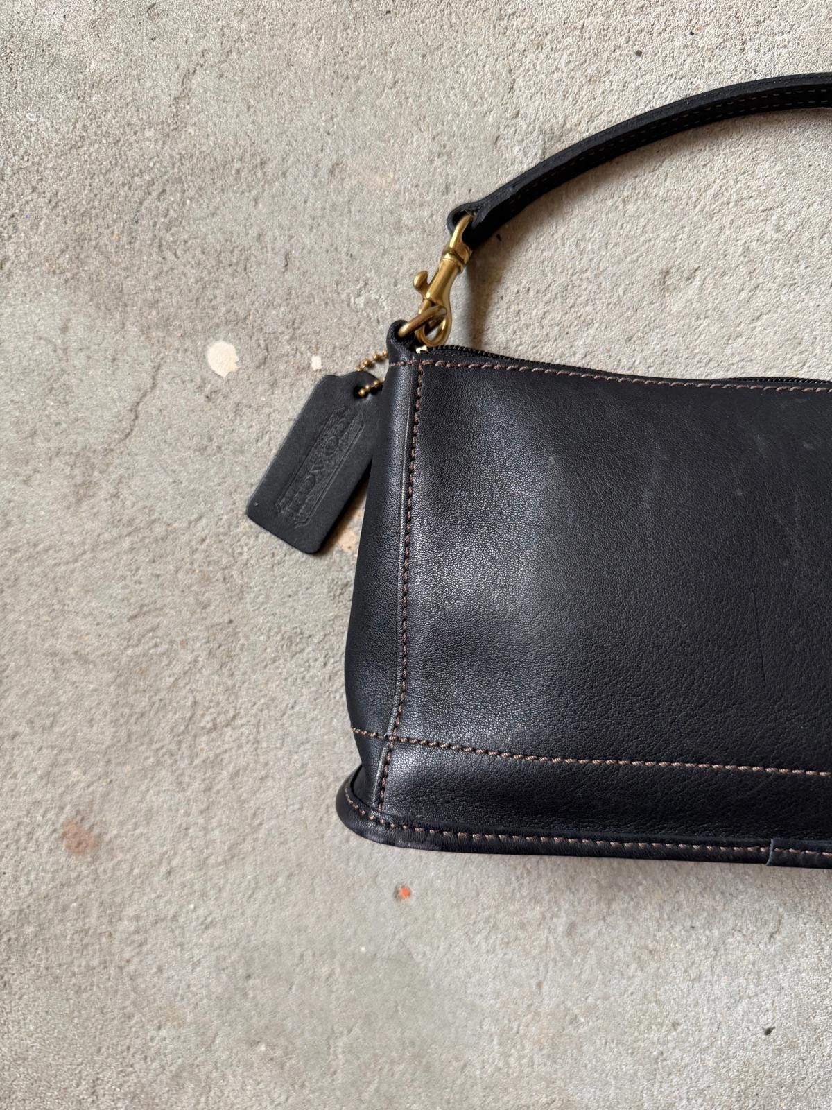 Coach Coach Leather Shoulder Bag Black Size ONE SIZE - 7 Thumbnail
